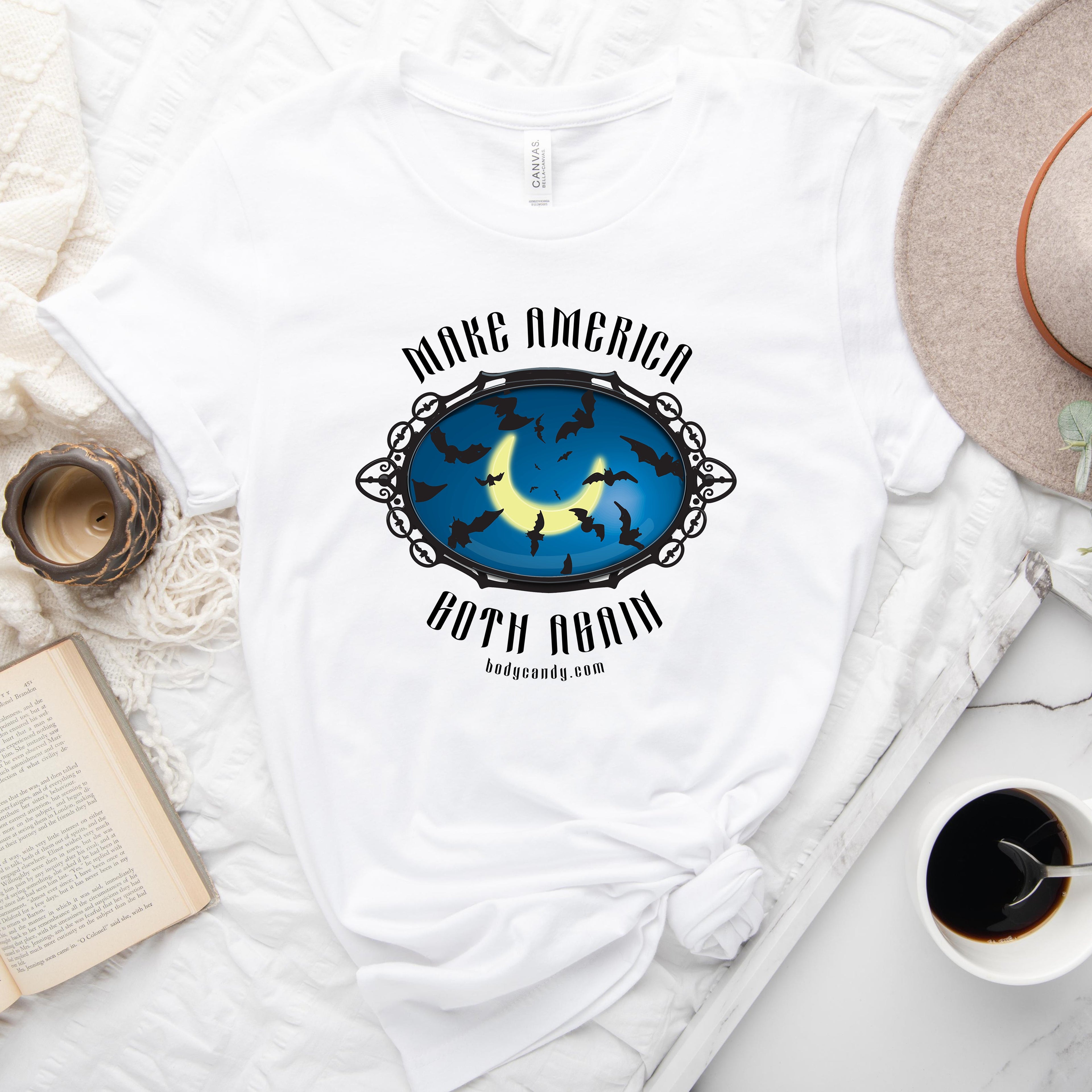 Make America Goth Again White Tee Shirt