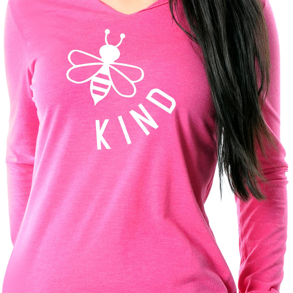 Bee Kind Tapered Long Sleeve Hoodie