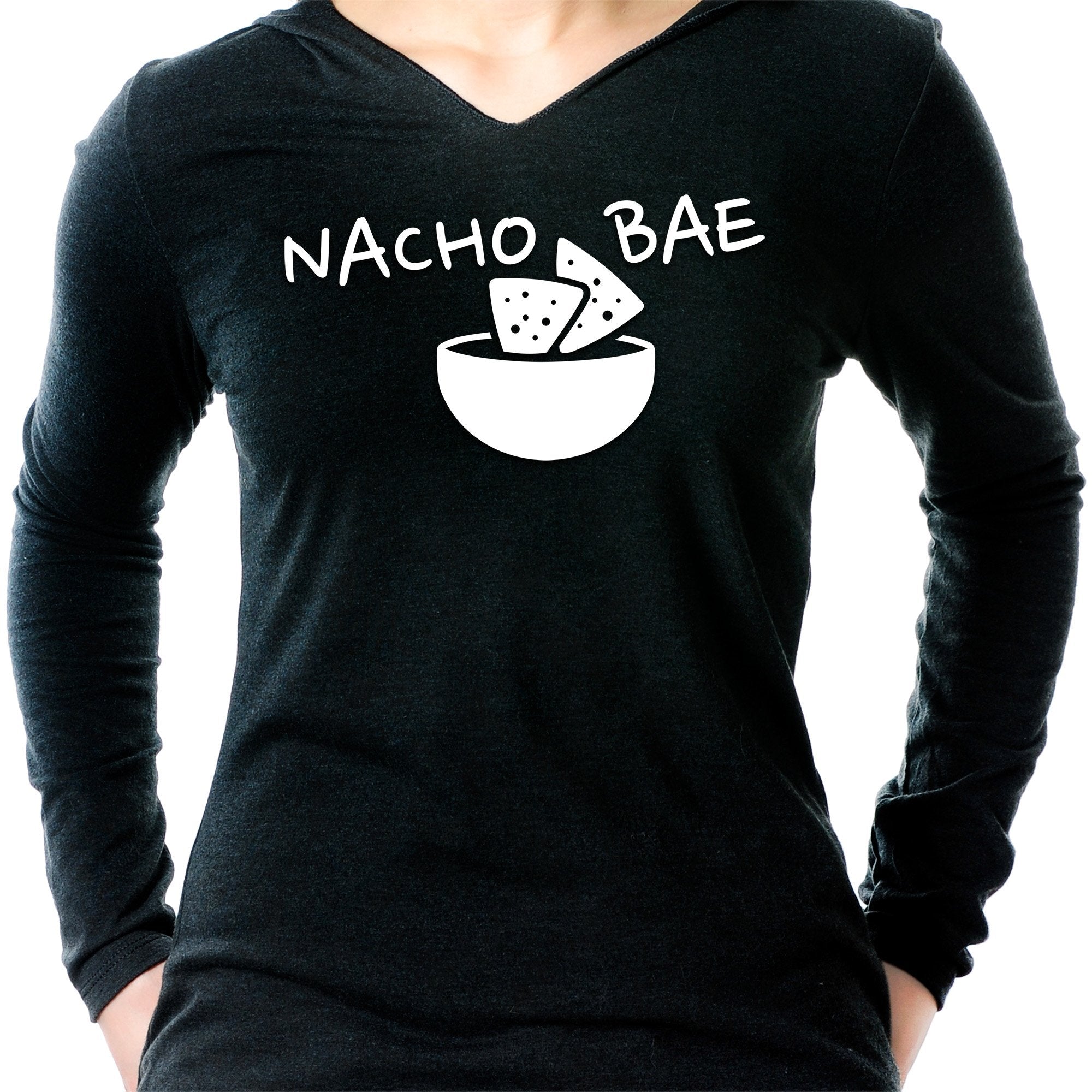 Nacho Bae Tapered Long Sleeve Hoodie