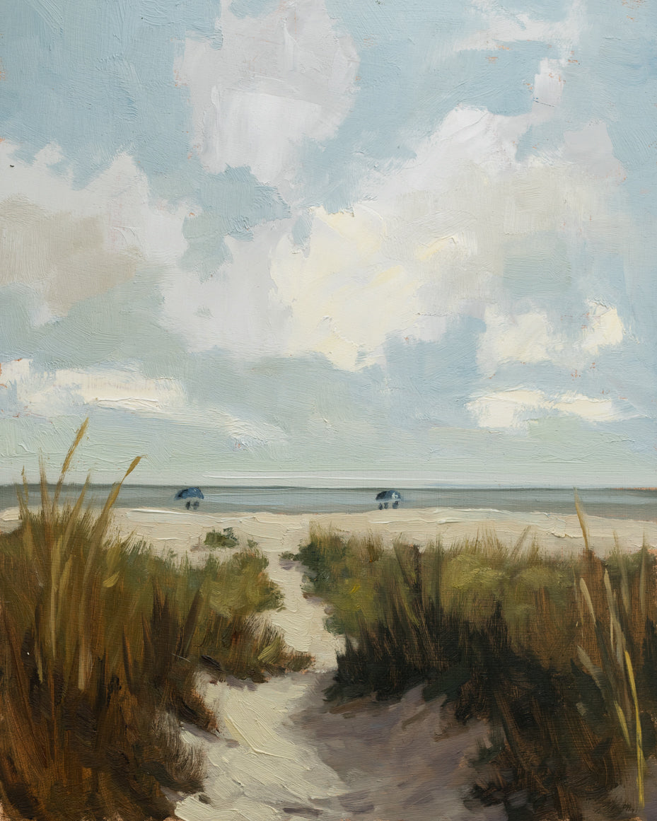 Through The Dunes Print