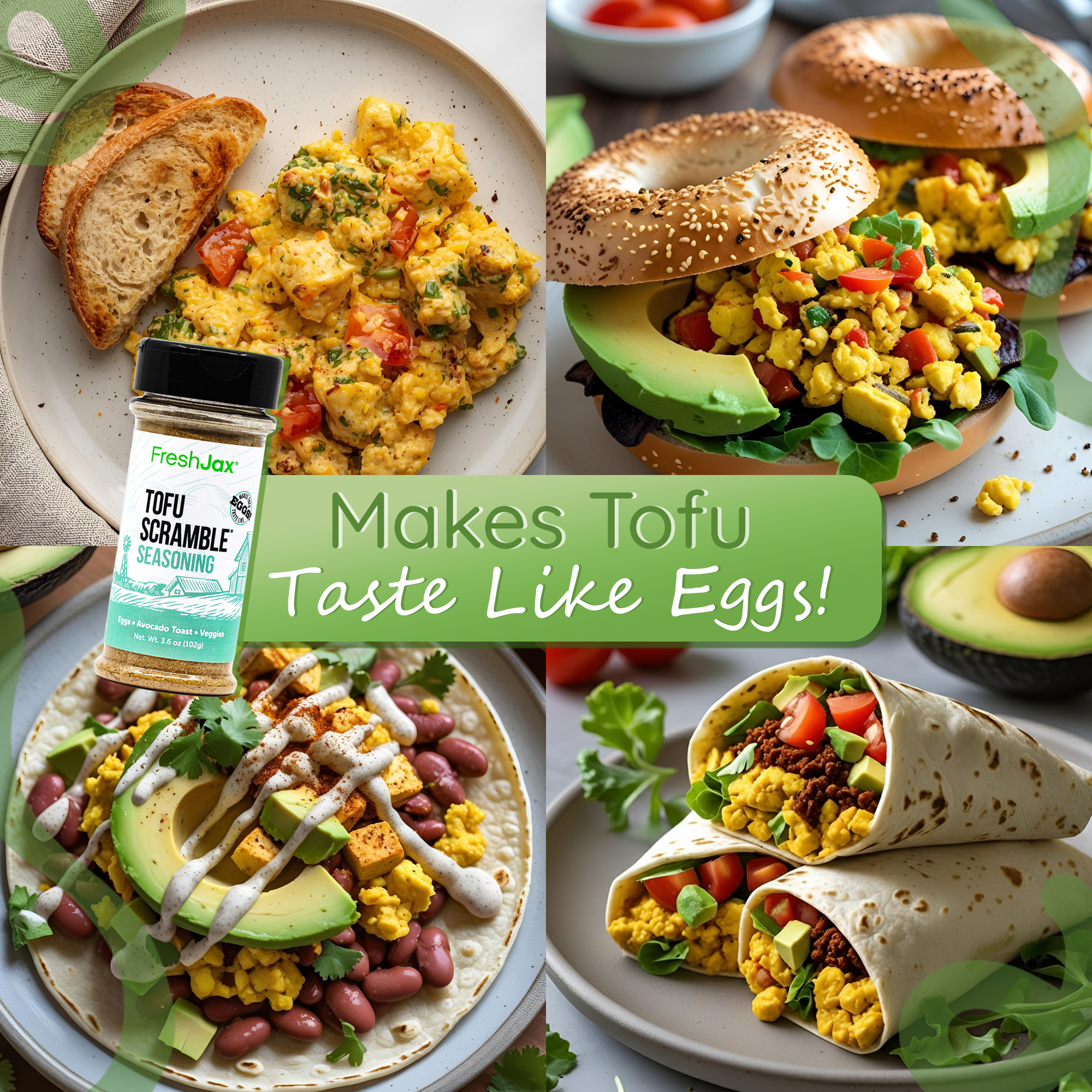 Tofu Scramble Seasoning – Make Tofu Taste Just Like Eggs!