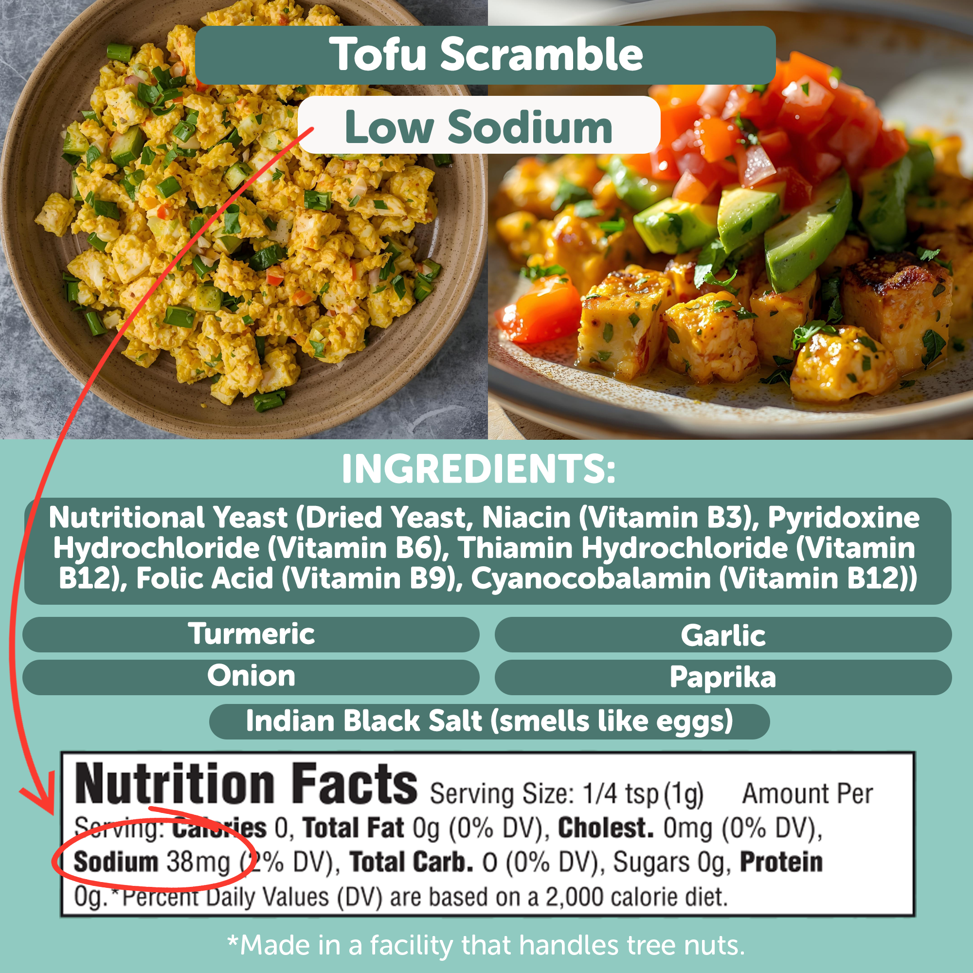 Tofu Scramble Seasoning – Make Tofu Taste Just Like Eggs!