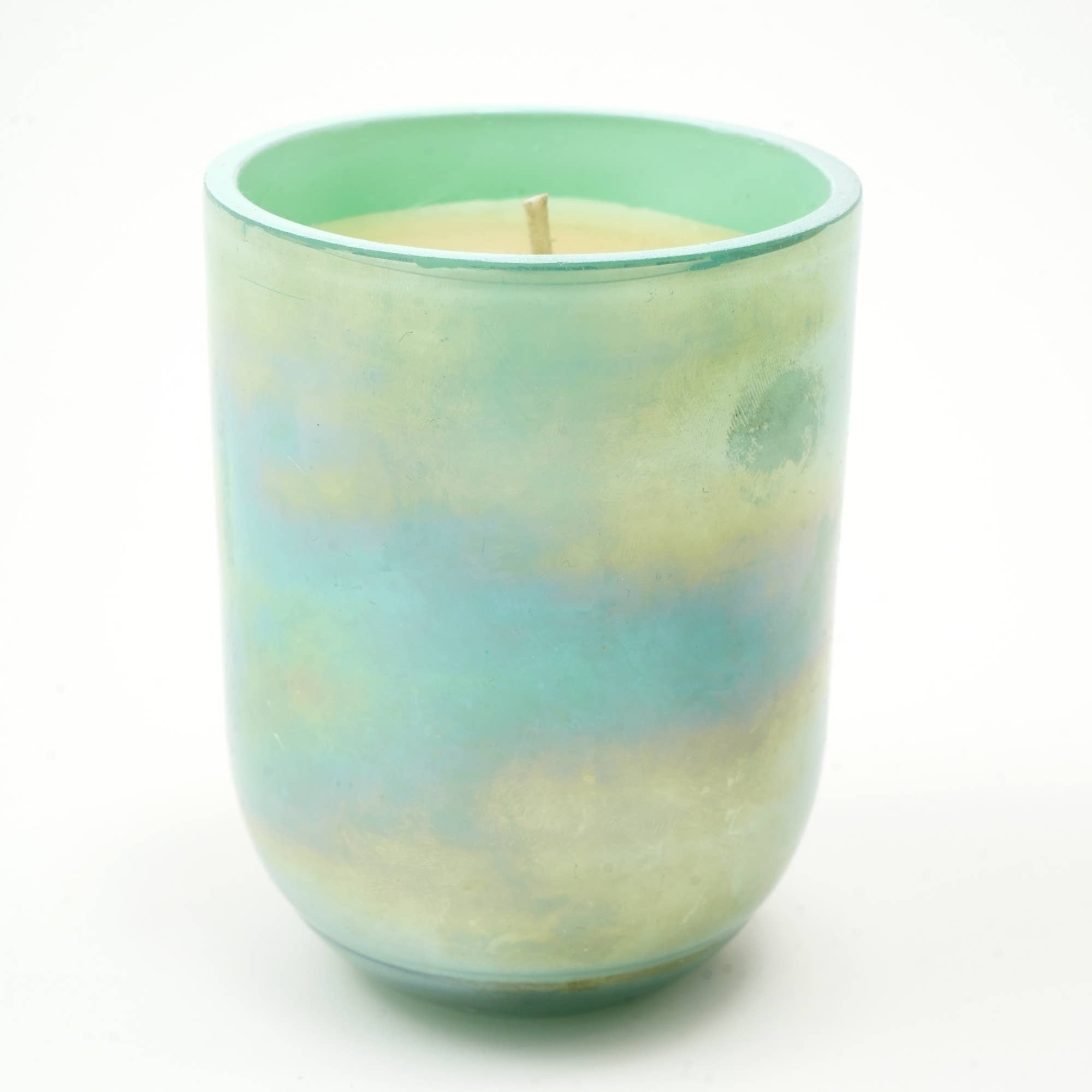 Pastel Glow Scented Wax Candle – Blue Elegant & Aromatic Candle for Home & Office  Soothing Fragrance & Long-Lasting Burn  Perfect for Relaxation, Décor & Gifting