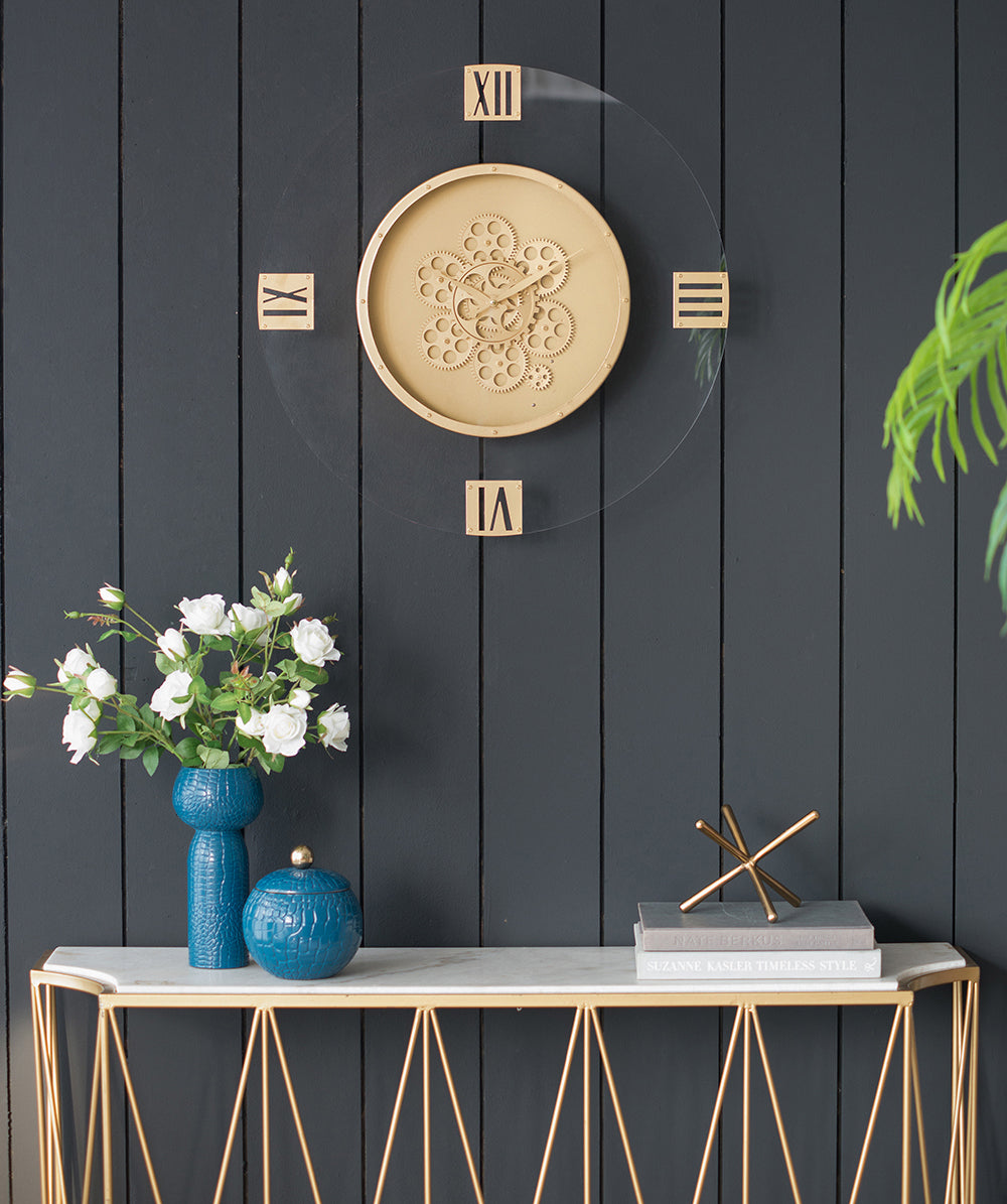 23.5' Round Moving Gear Roman Numeral Clock