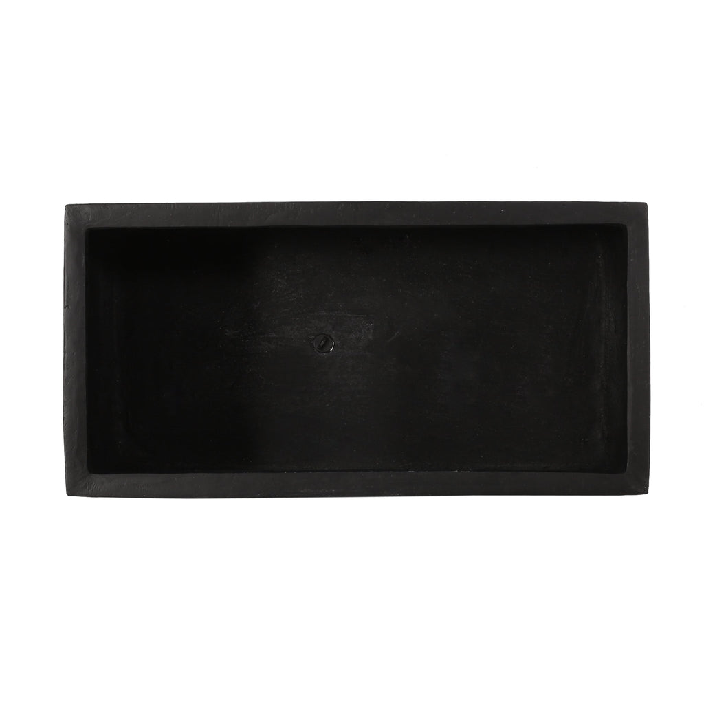 31.25' L Modern Outdoor MGO Planter in Black Finished