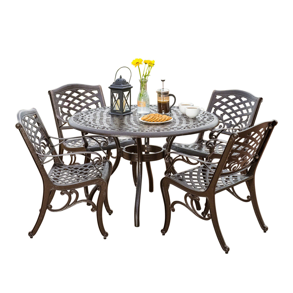 Chachere 5 Piece Dining Set