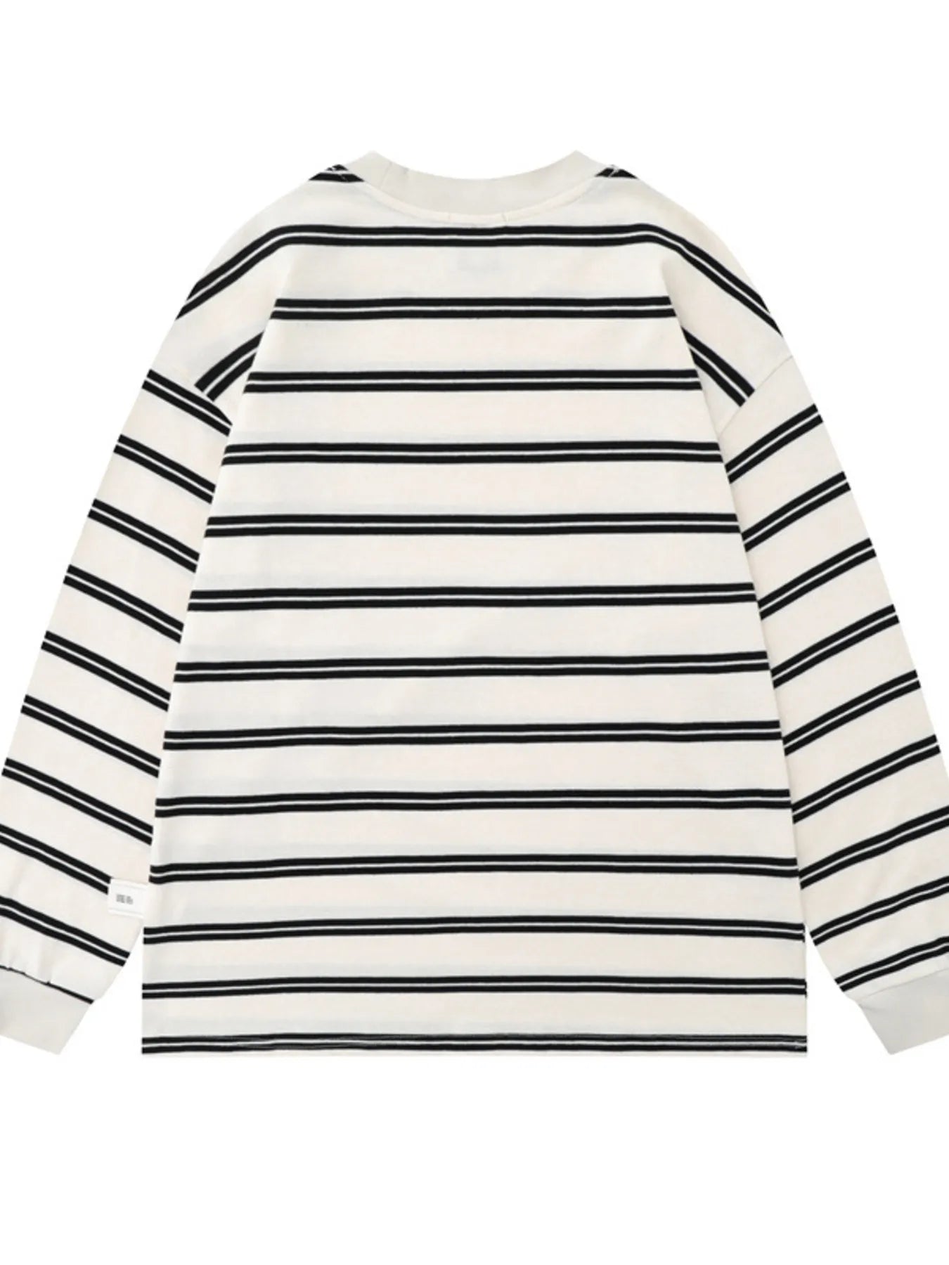 Striped Round Neck Long Sleeve T-Shirt