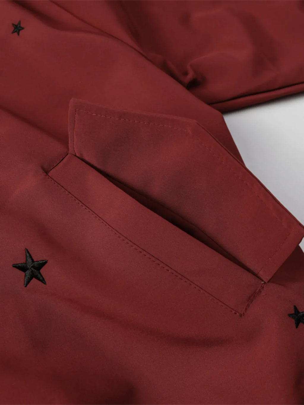Star Zip Up Hooded Jacket