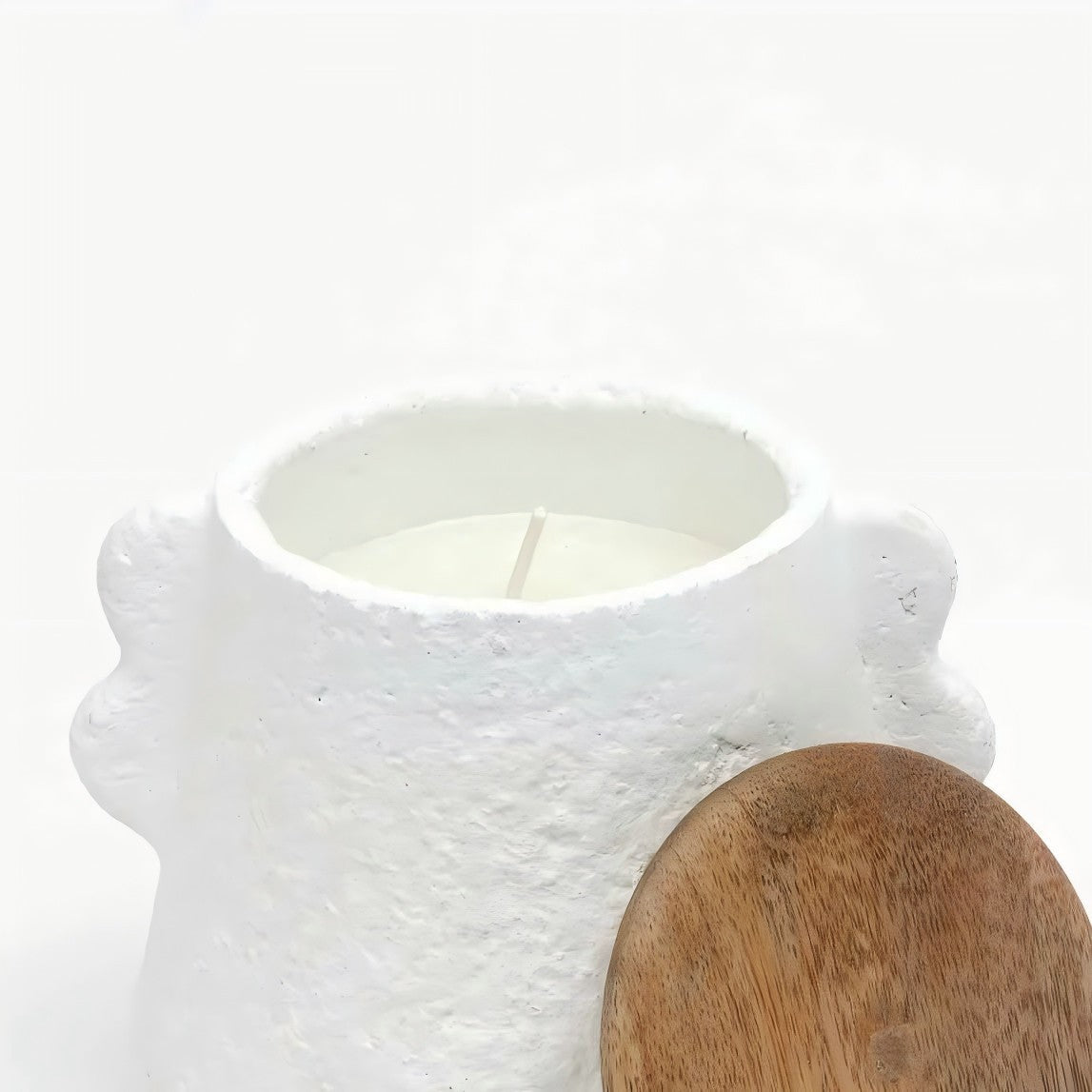 Jar Candle  Ecomix Wax Fill With Wooden Lid - Mimosa 8oz