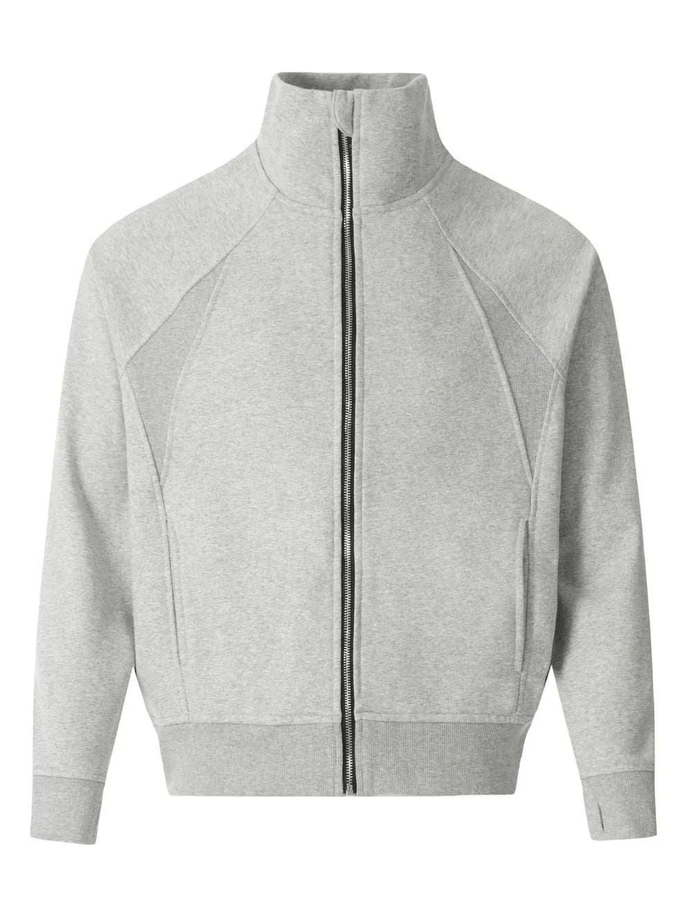 Zip Up Stand Collar Jacket