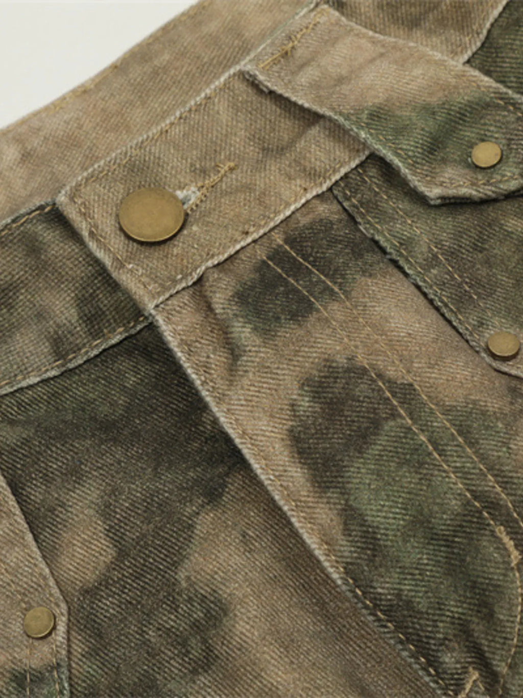 Camouflage Wide Leg Pants