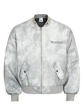 Tie-Dye Zip-Up Bomber Jacket