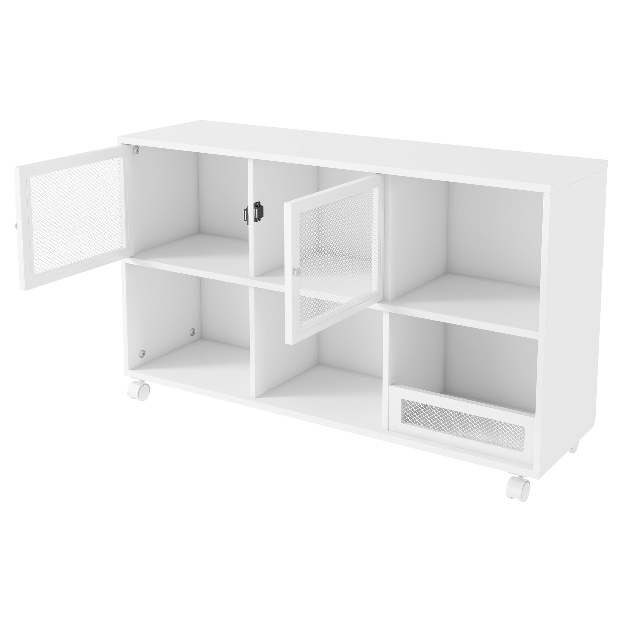 Twin Metal Loft Bed with Storage Cubby, Low Metal Loft Bed with Stairs for Kids, White, Expect Arrival Date 2025/11/10