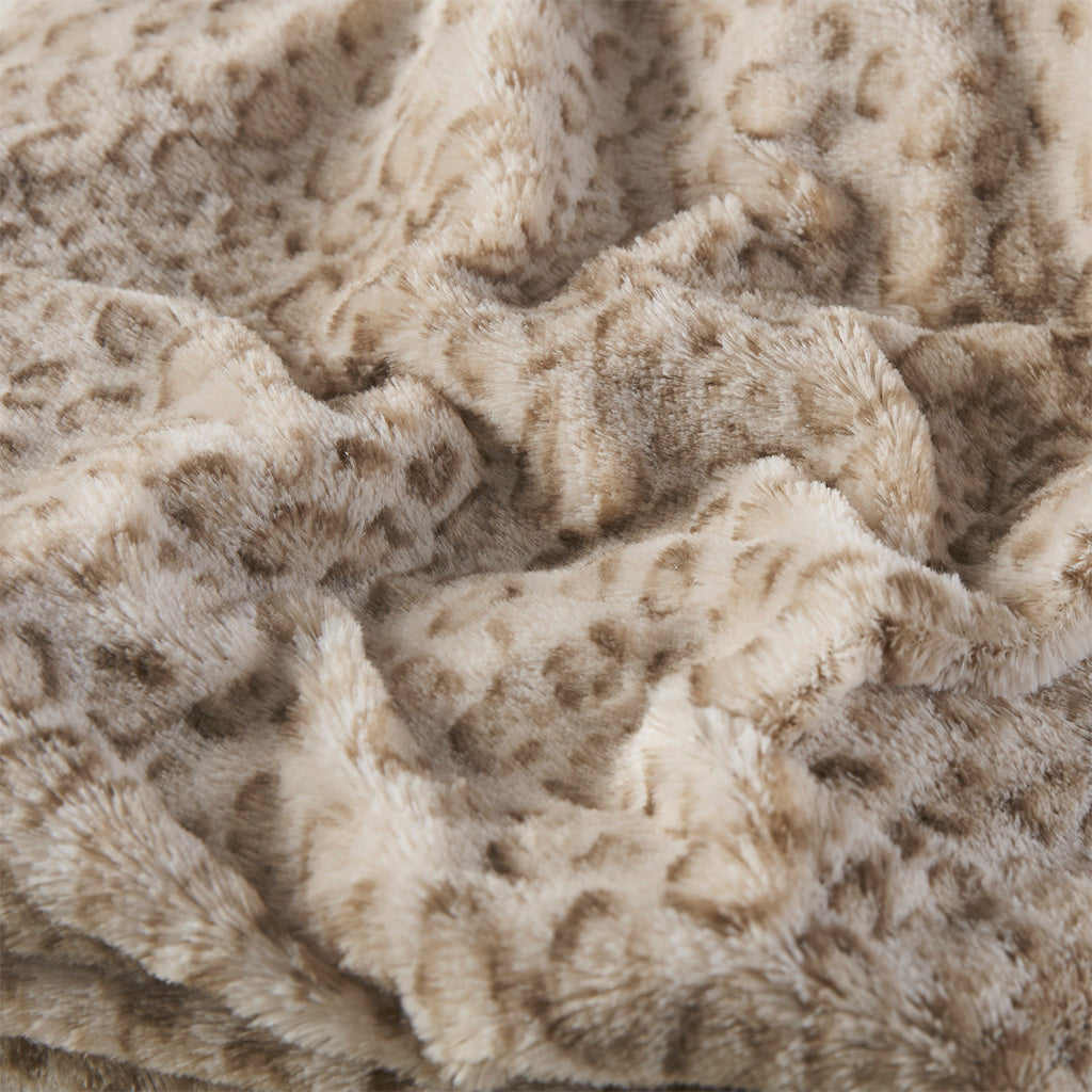 Oversized Faux Fur Throw
