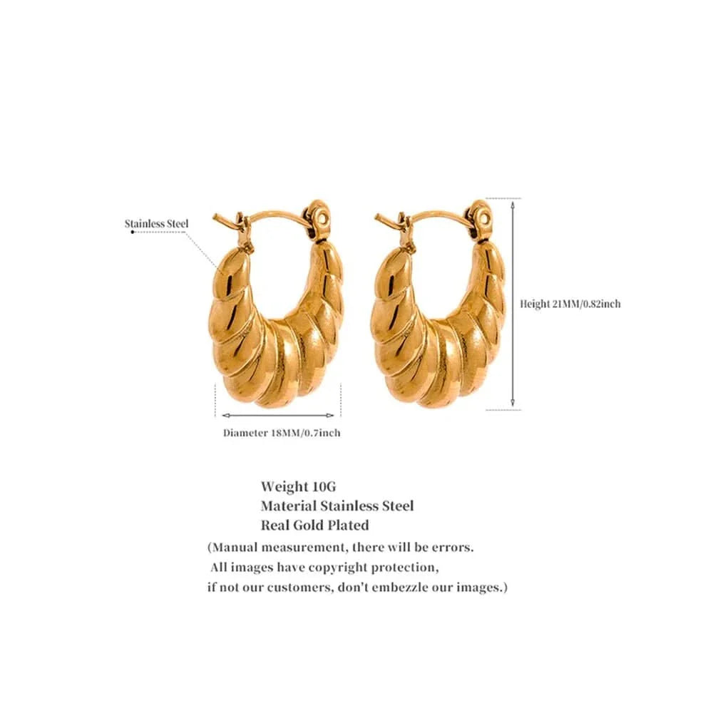 Andrina Hoop Earrings