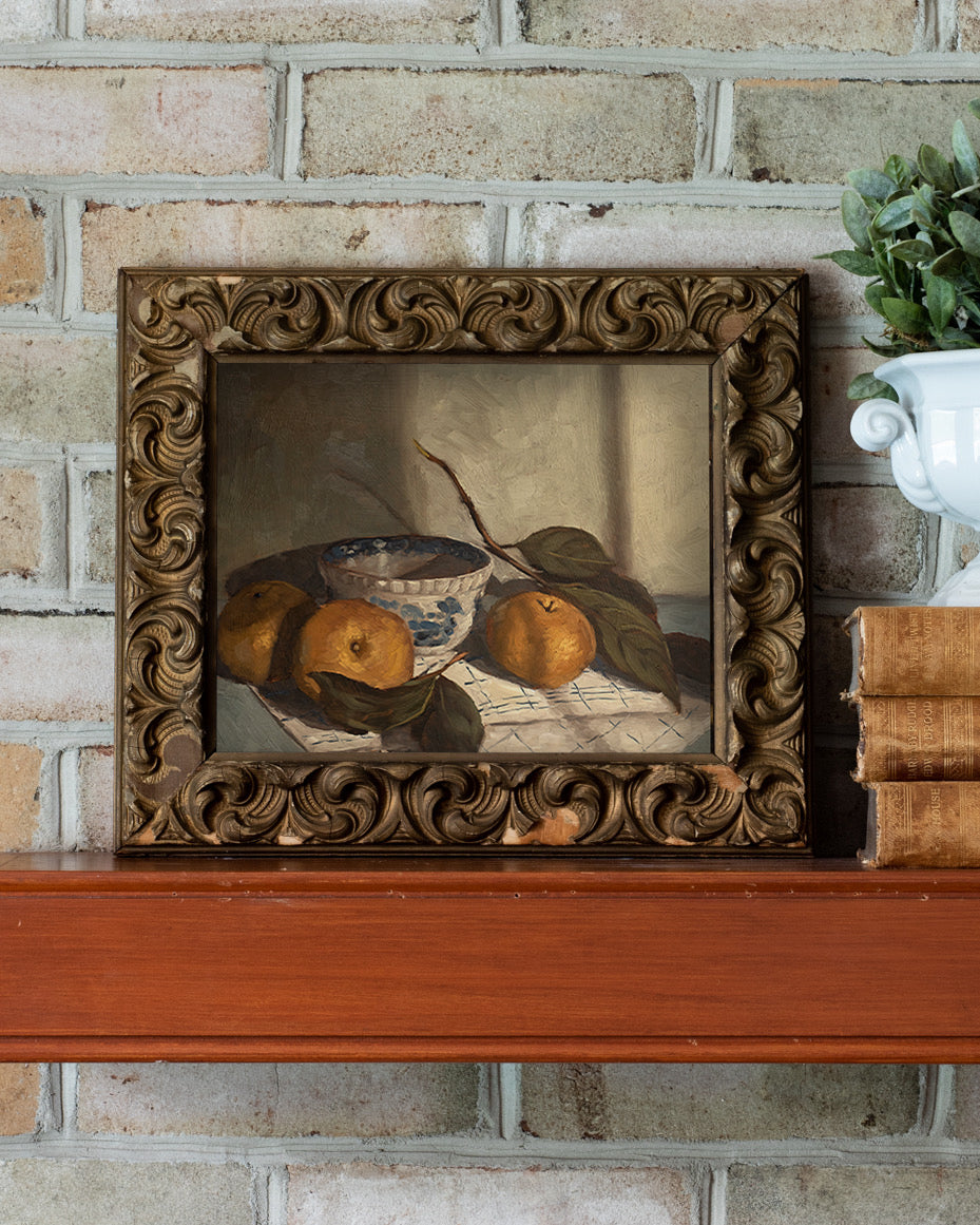 Asian Pears In Window Light Print