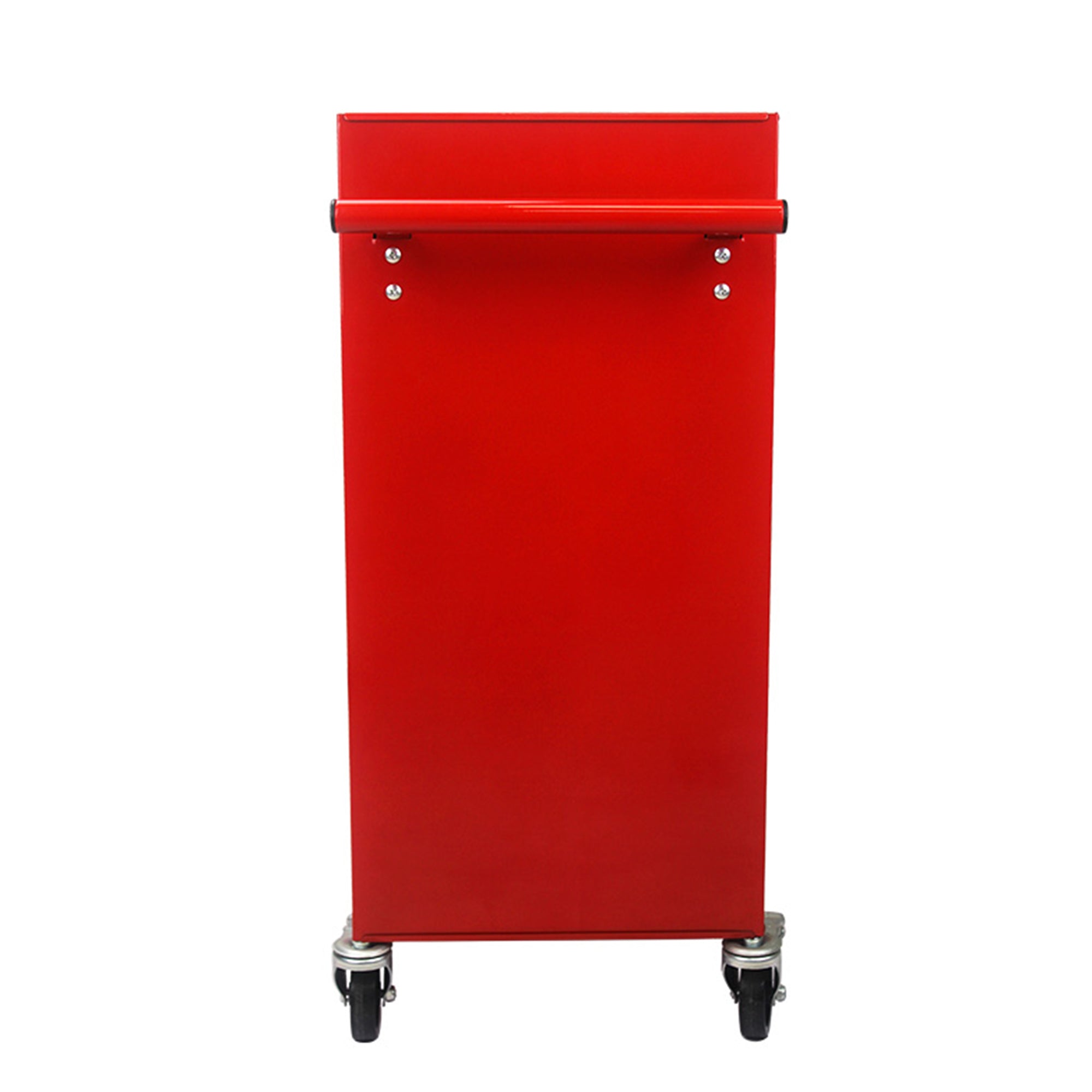 4 DRAWERS MULTIFUNCTIONAL RED TOOL CART WITH WHEELS