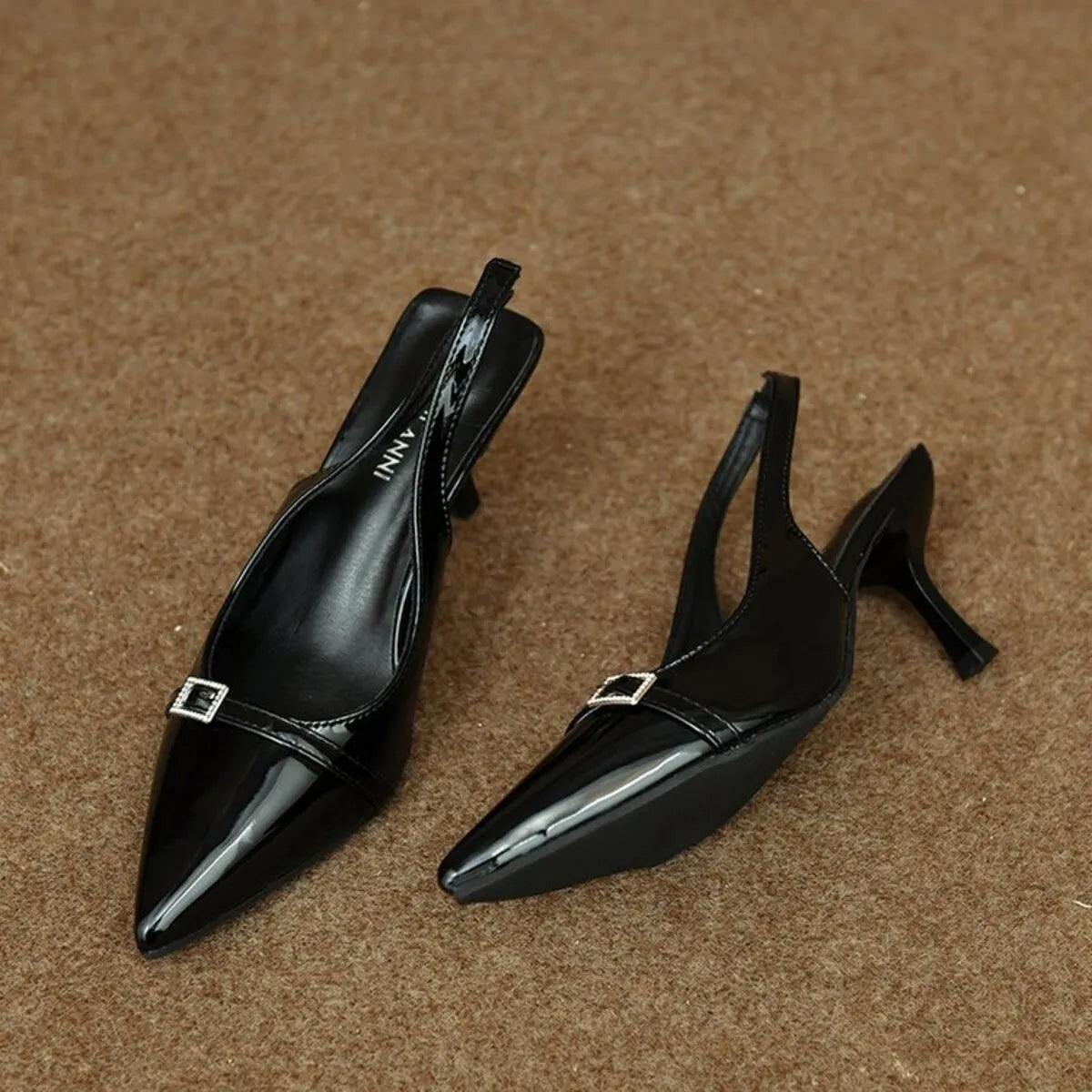 Pointed Toe Slingback Pumps