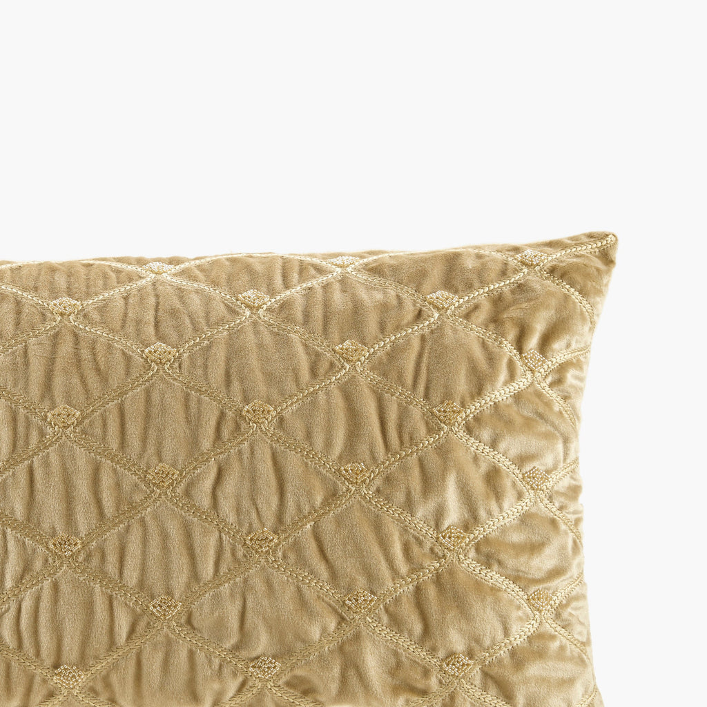 Oblong Decor Pillow Gold 22x15'