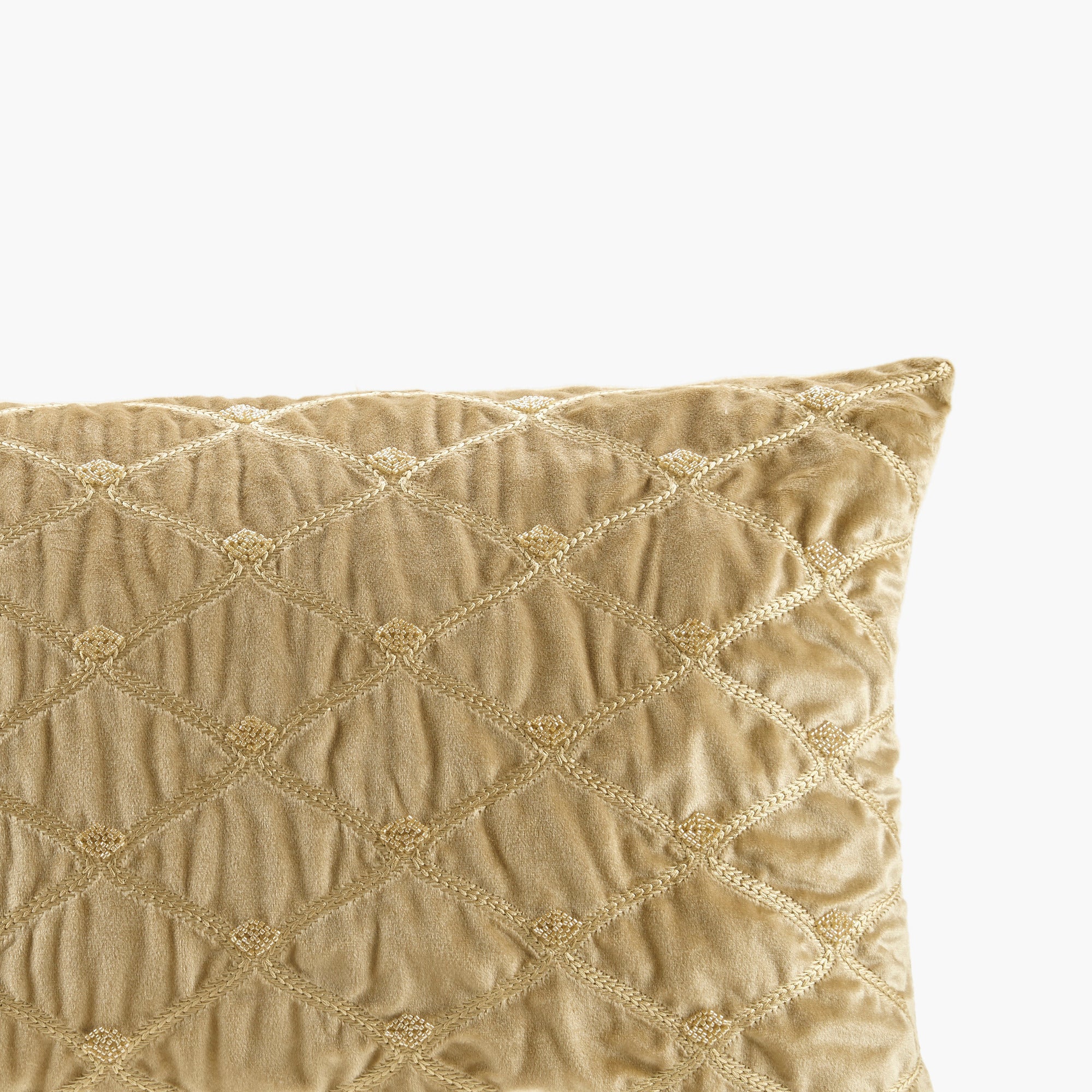 Oblong Decor Pillow Gold 22x15'