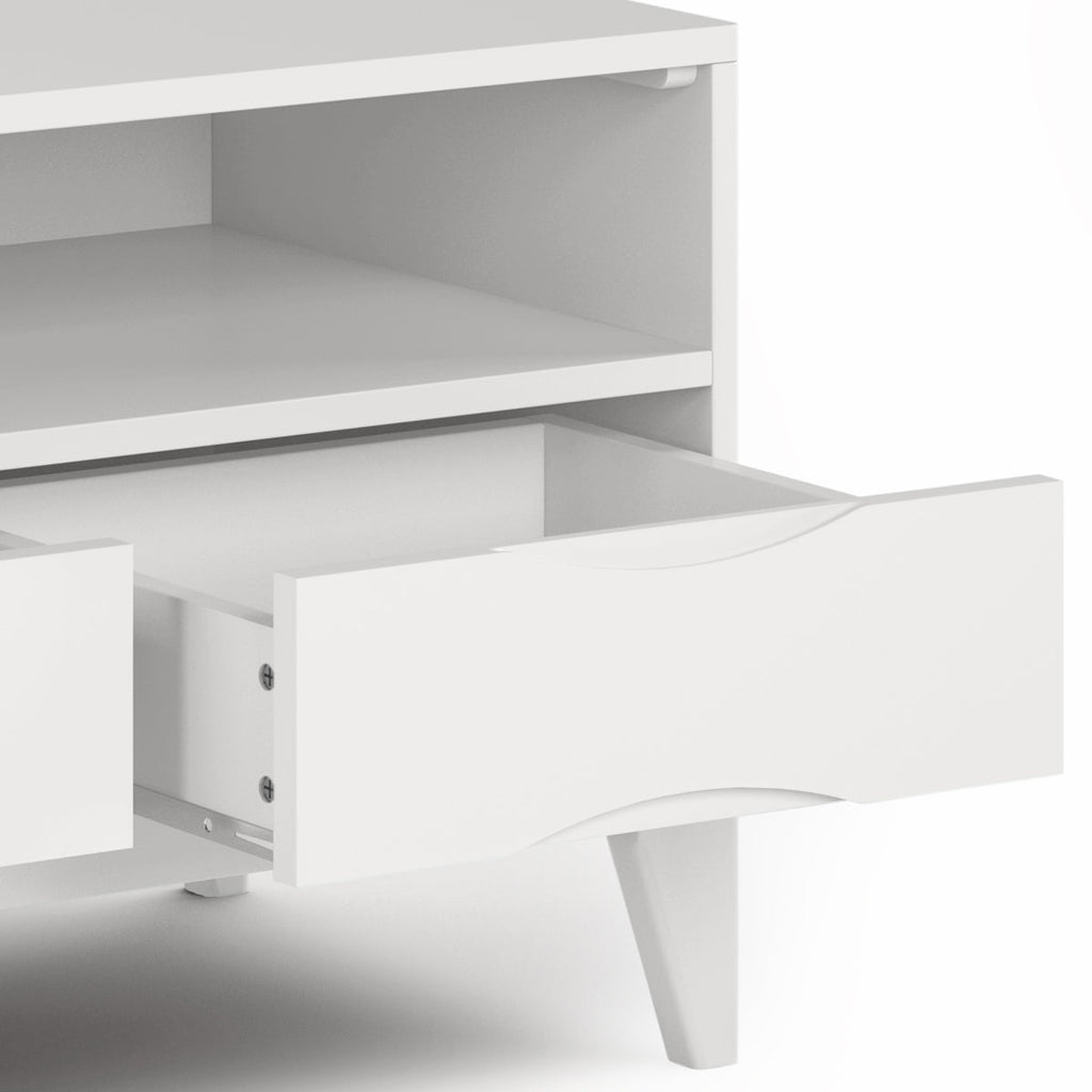 Harper - TV Media Stand - White