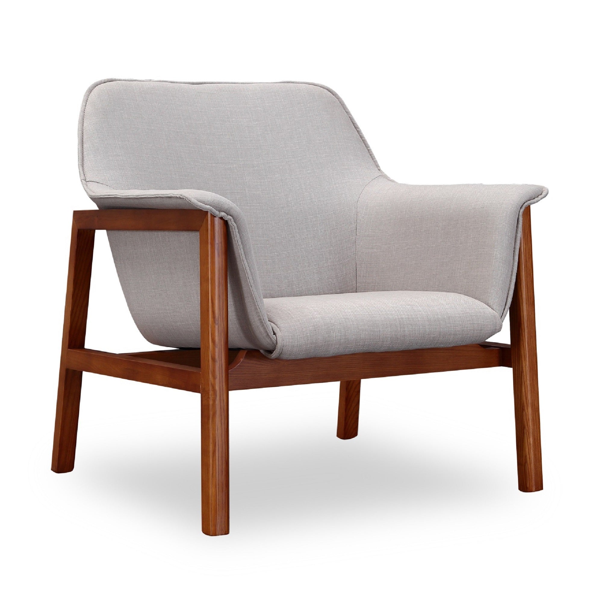 Accent Armchair in Gray