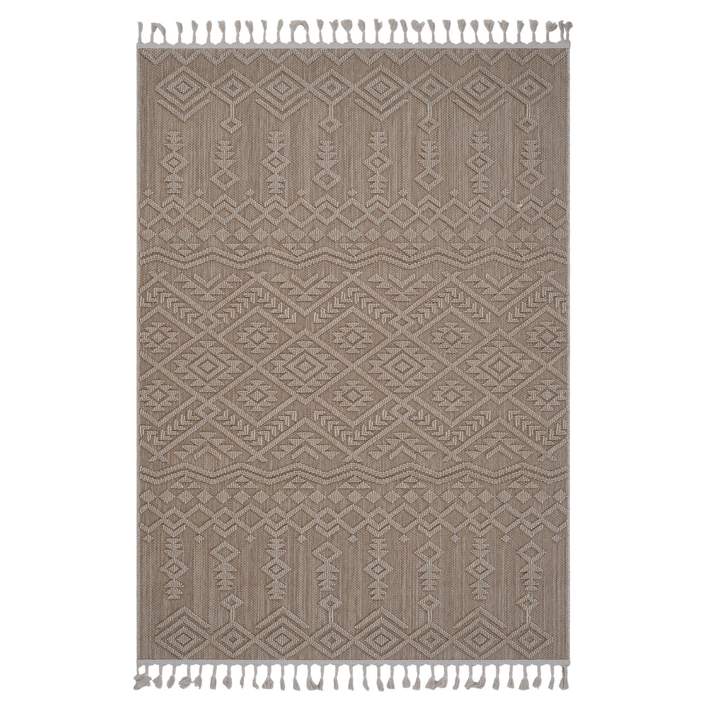 8X10 Natural /Traditional Indoor/Outdoor Area Rug