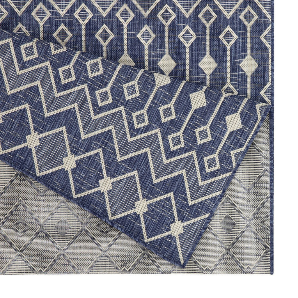 Sunshine GC_HAR2019 Blue 5 ft. 3 in. x 7 ft. 3 in. Indoor/Outdoor Area Rug
