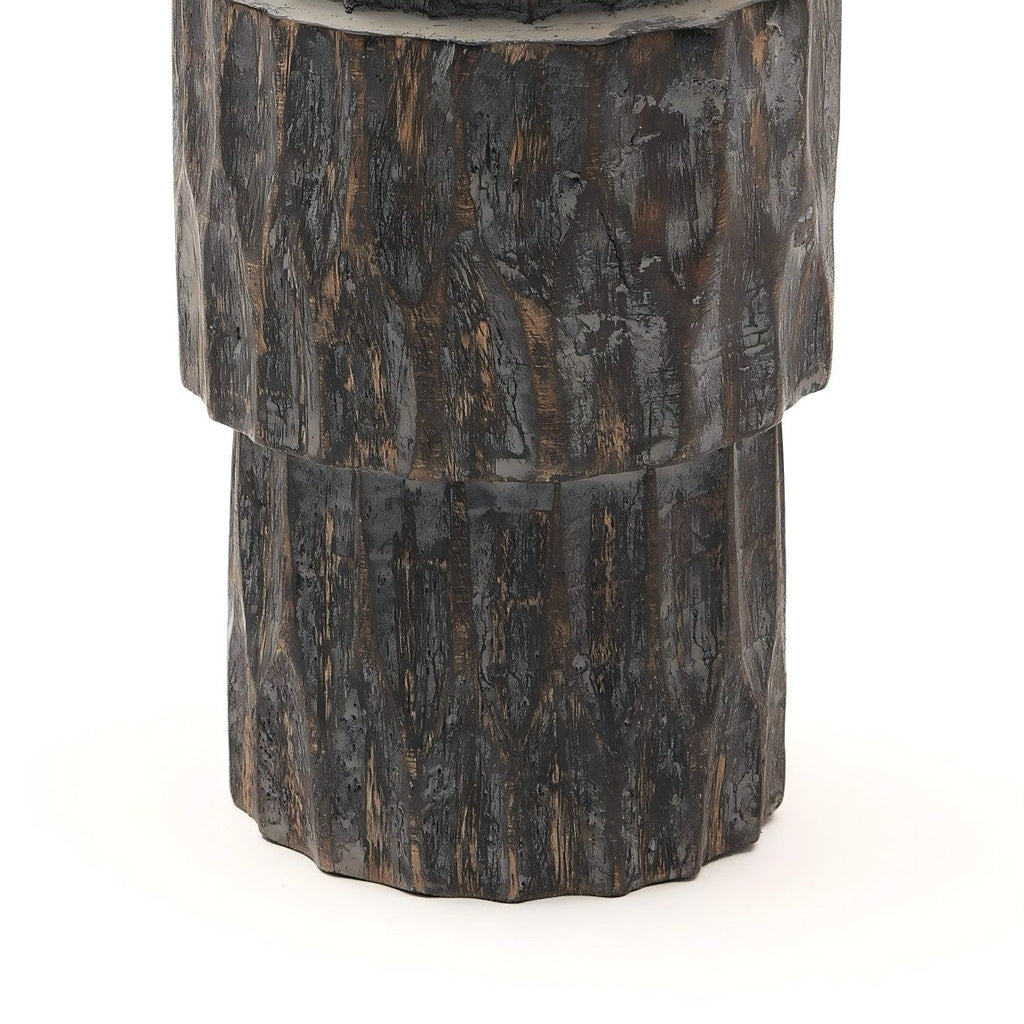 Decorative Wooden Centerpiece Candle Holder- 3.5x6'– Elegant Candle Stand for Any Occasion