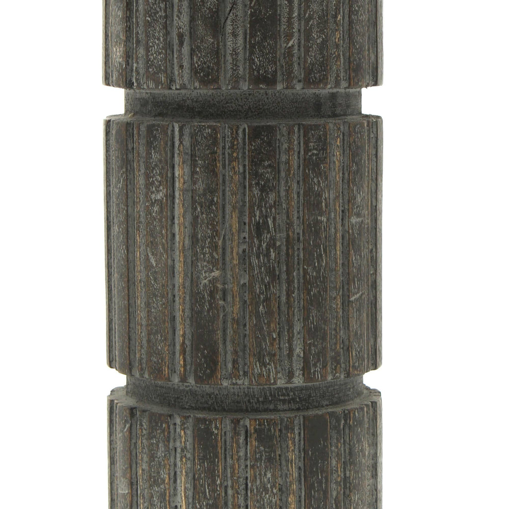 Decorative Wood Centerpiece Candle Holder-4x8'– Elegant Candle Stand for Any Occasion
