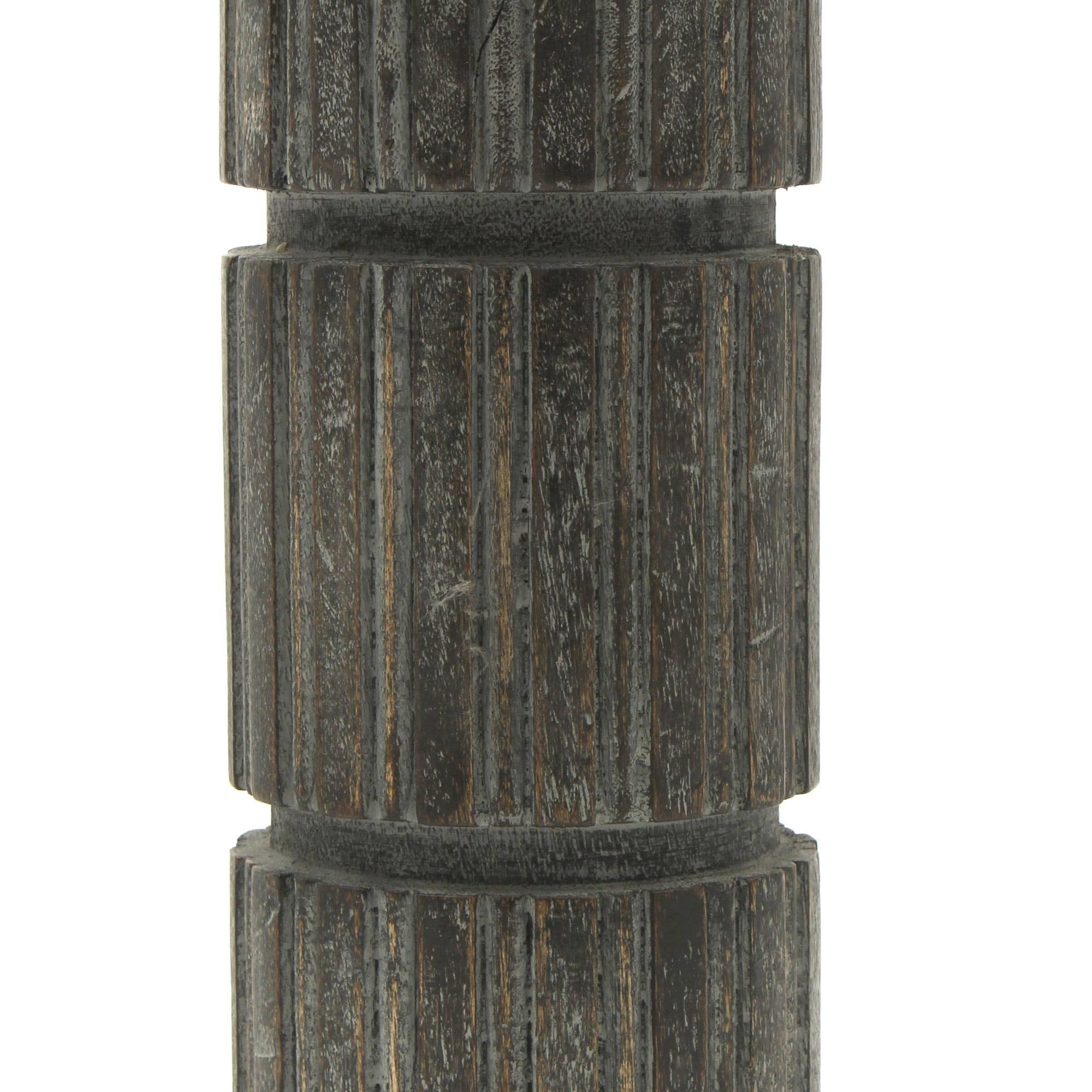 Decorative Wood Centerpiece Candle Holder-4x8'– Elegant Candle Stand for Any Occasion