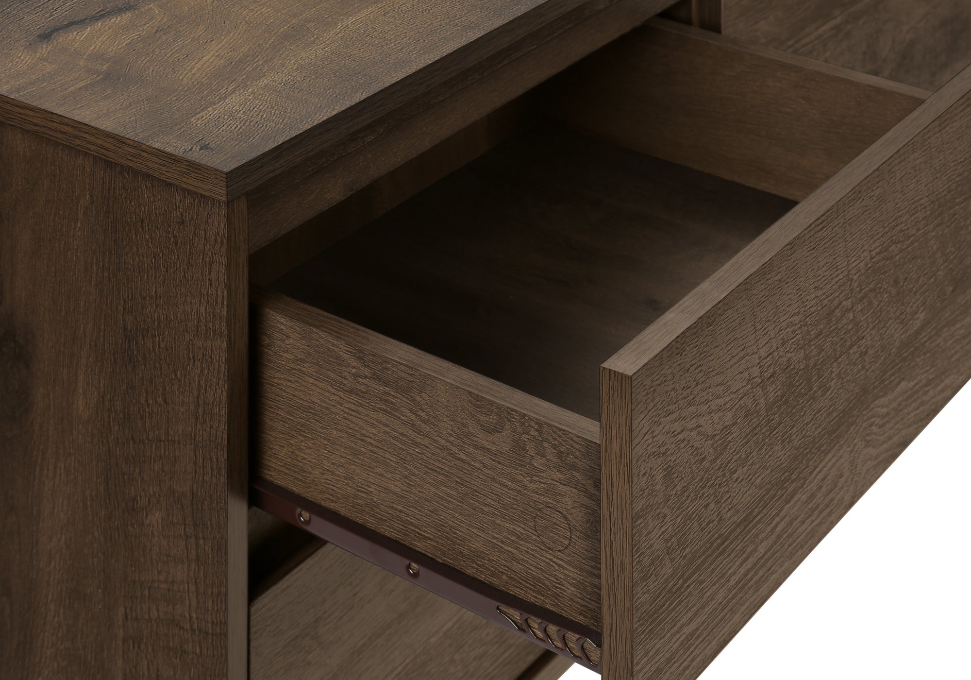 Tv Stand, 72 Inch, Console, Media Entertainment Center, Storage Drawers, Storage Cabinet, Brown Laminate, Transitional