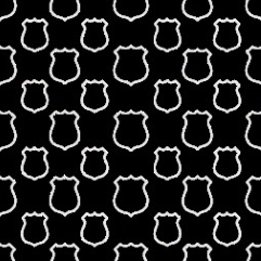 Back the Badge Performance Golf Polo - Black