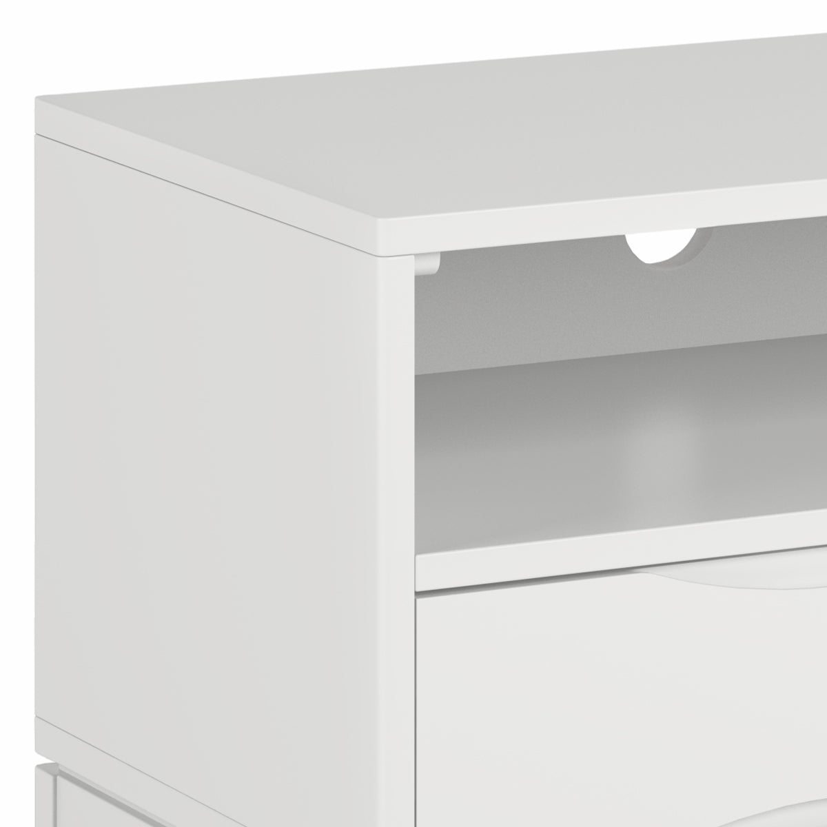 Harper - TV Media Stand - White
