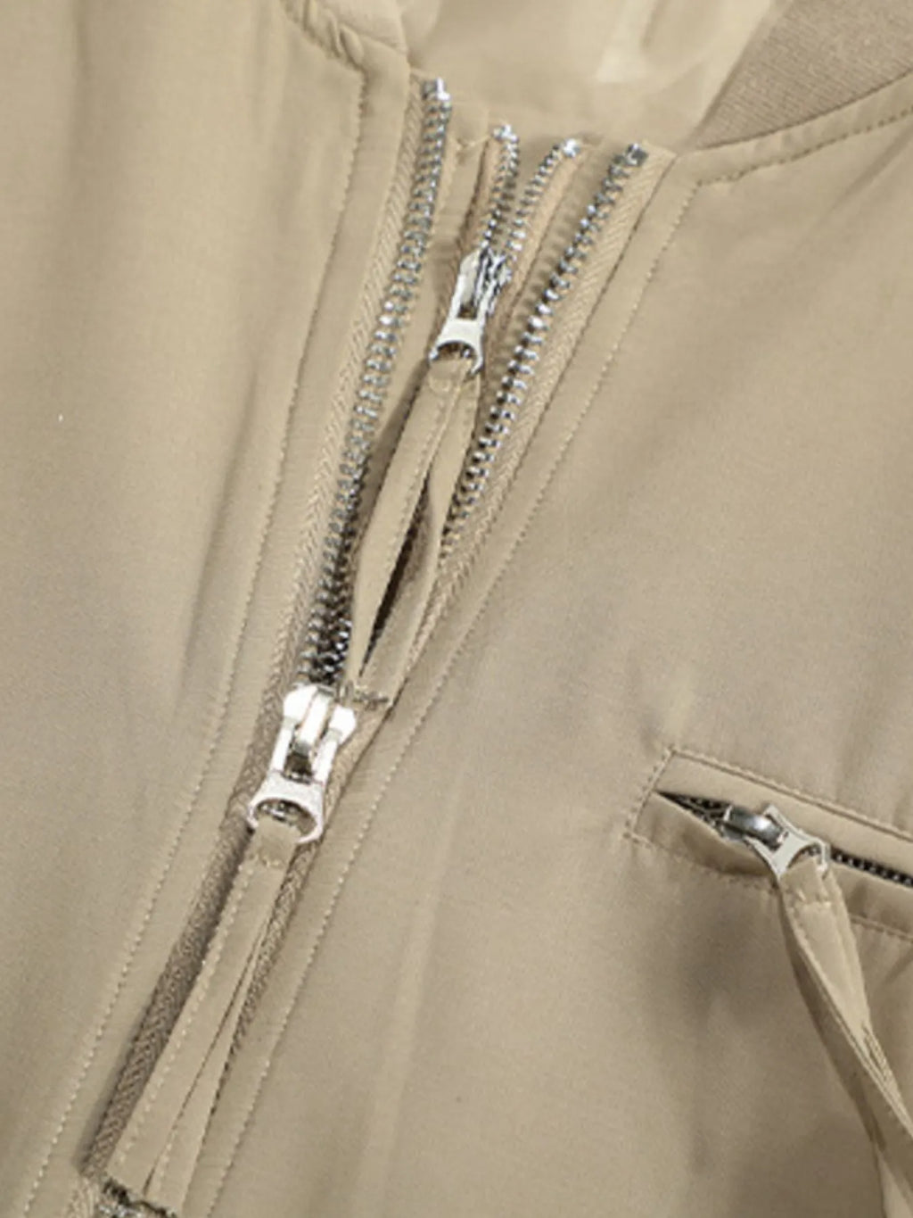 Zip Up Long Sleeve Jacket