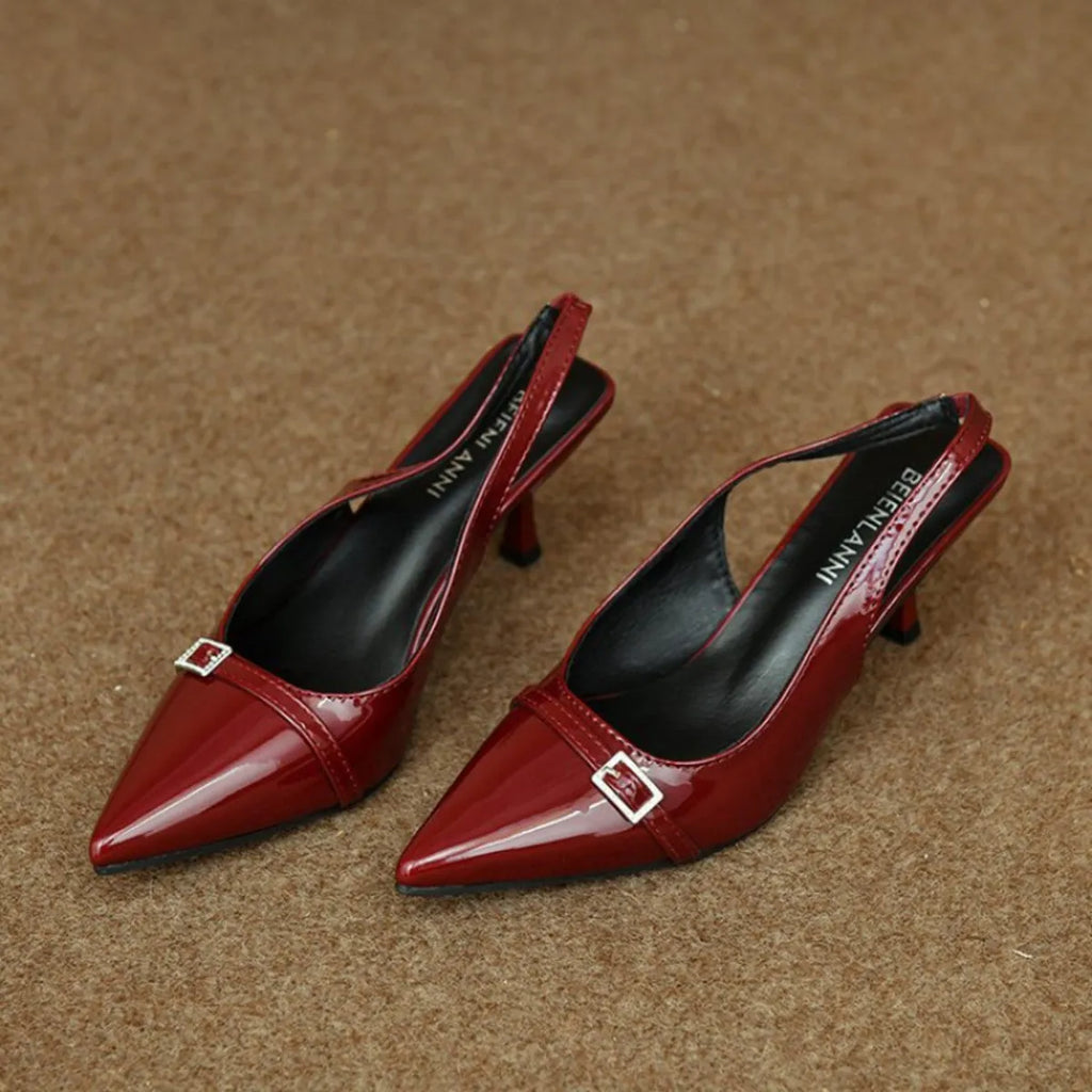 Pointed Toe Slingback Pumps