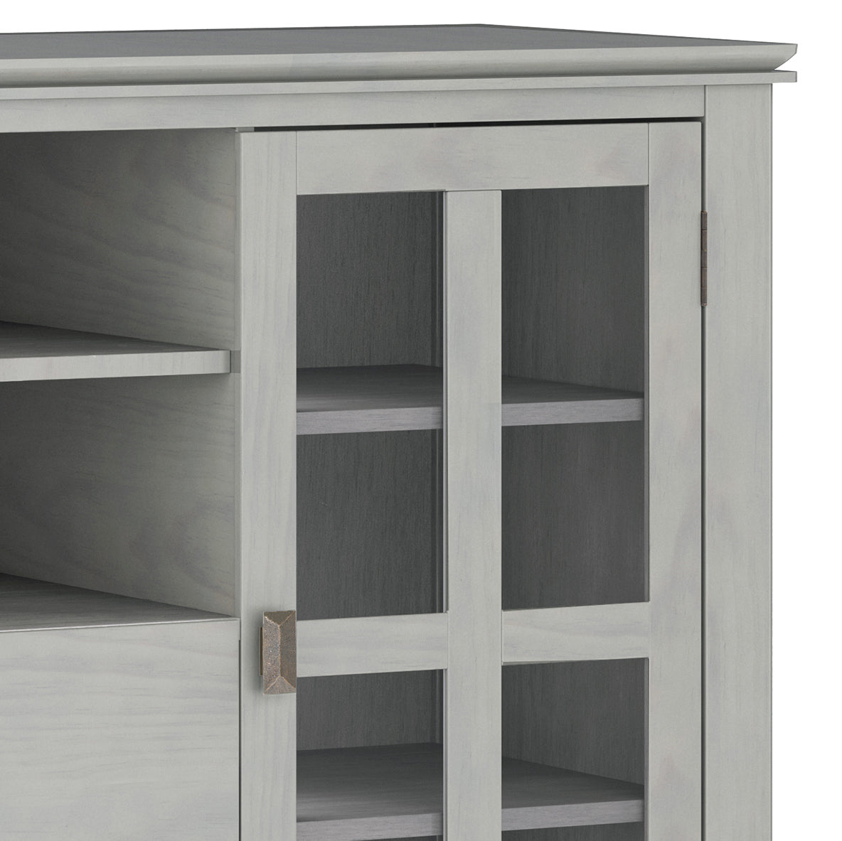Artisan - Tall TV Media Stand - Fog Grey