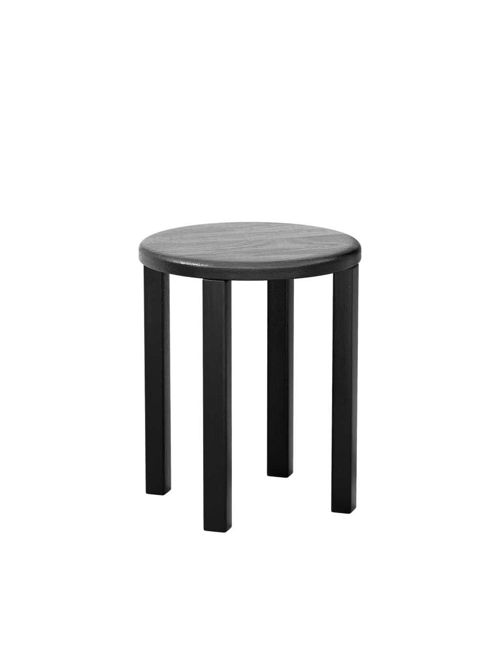 100% solid wood stackable stools set of 4, wooden stools, 18-inch stools, stacking stools, nesting tables, sturdy and durable, no installation required, top stackable round side table