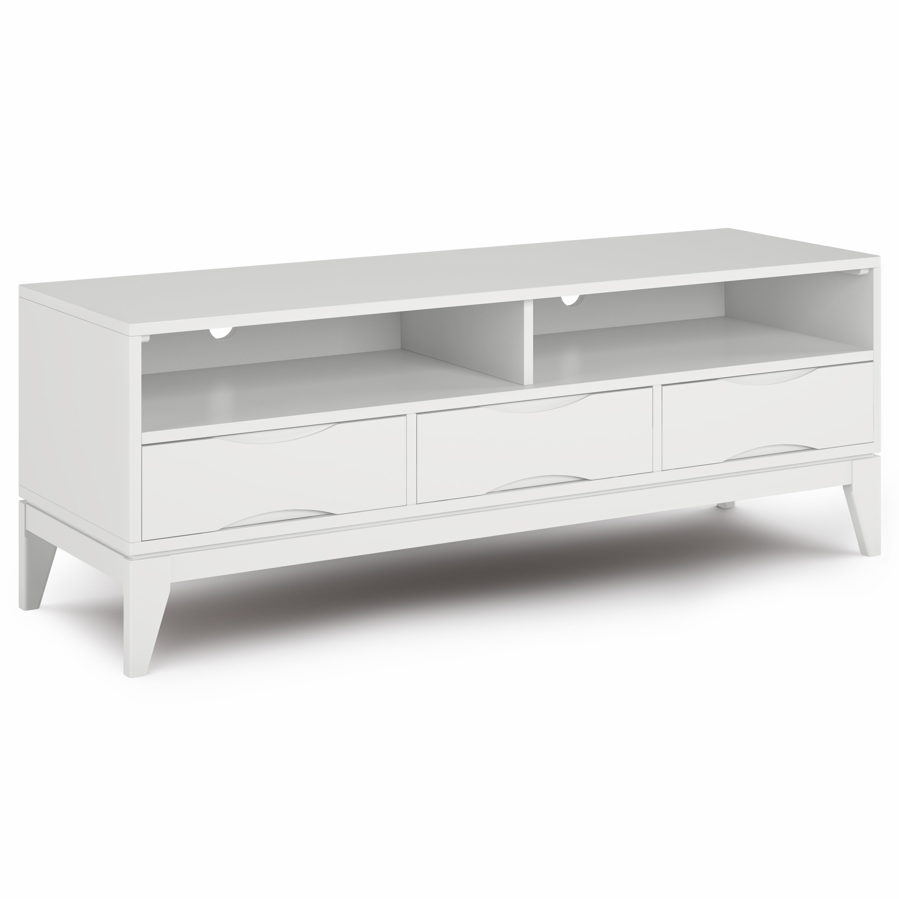 Harper - TV Media Stand - White