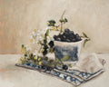 Blueberries In A Teacup Print