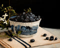 Blueberries In A Transferware Bowl Print
