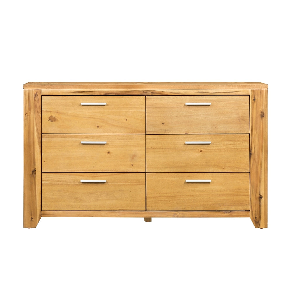 53x17x31.5" 6-Drawer Dresser