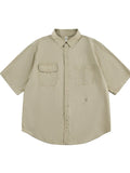 Button Up Short Sleeve Shirt