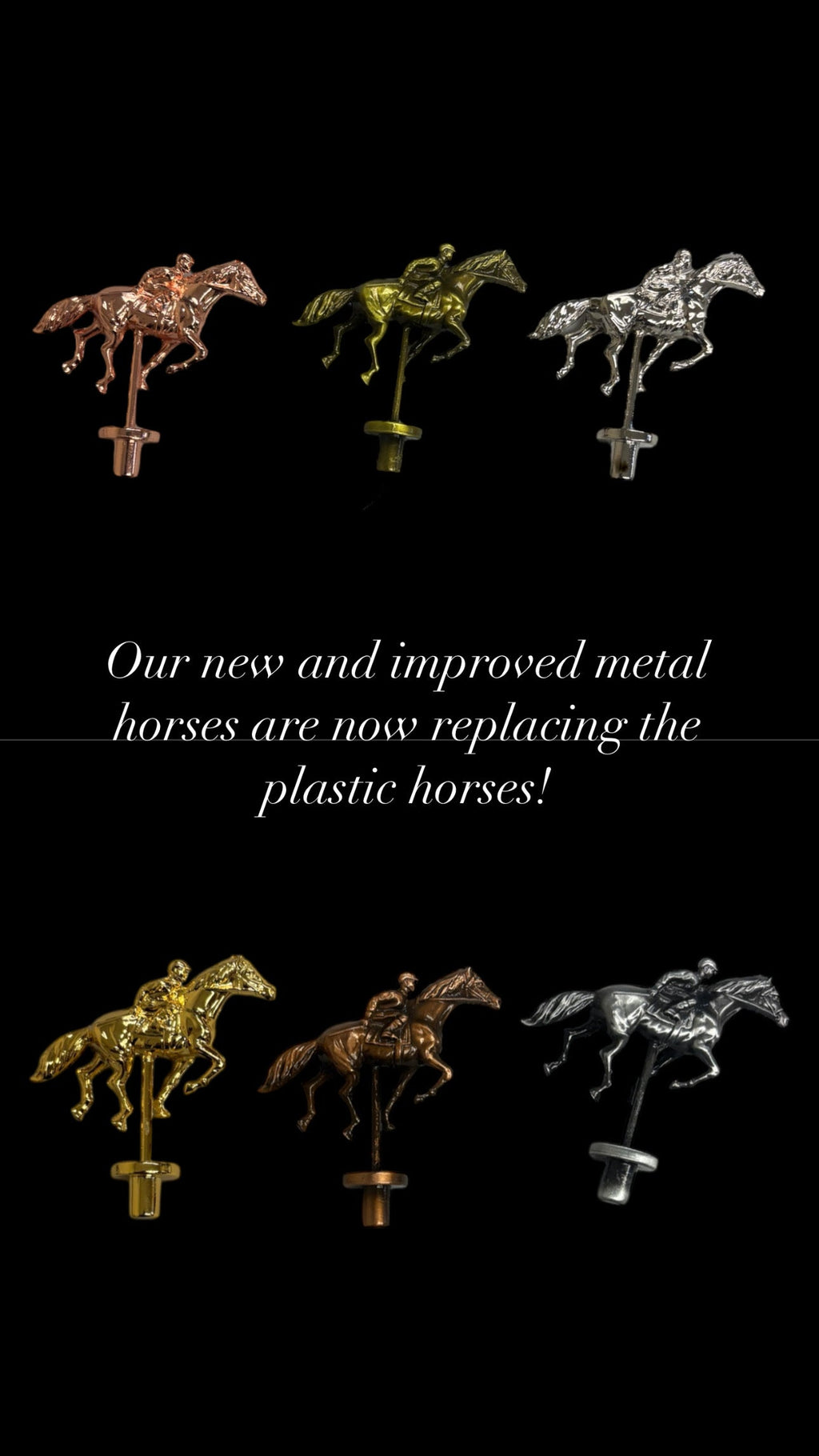 The Horse Race Game Plain or Custom Theme