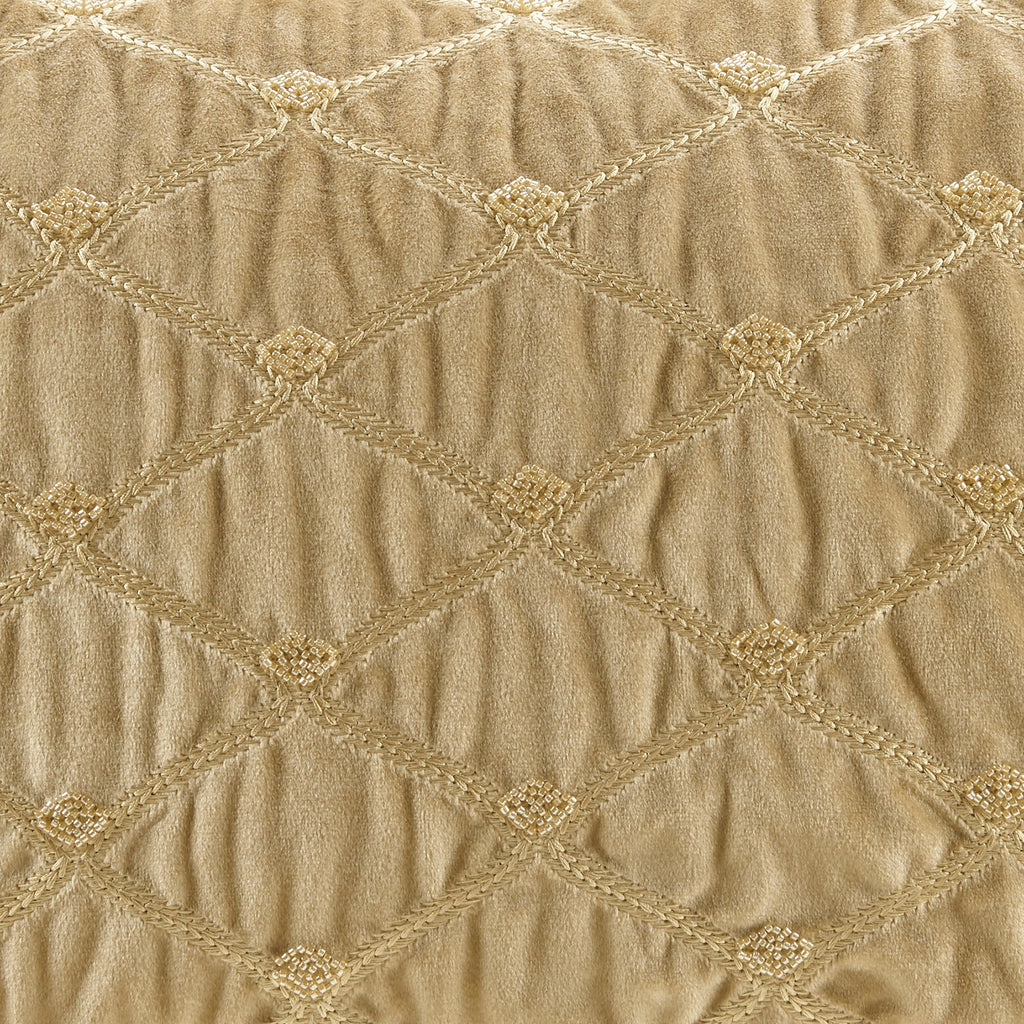 Oblong Decor Pillow Gold 22x15'
