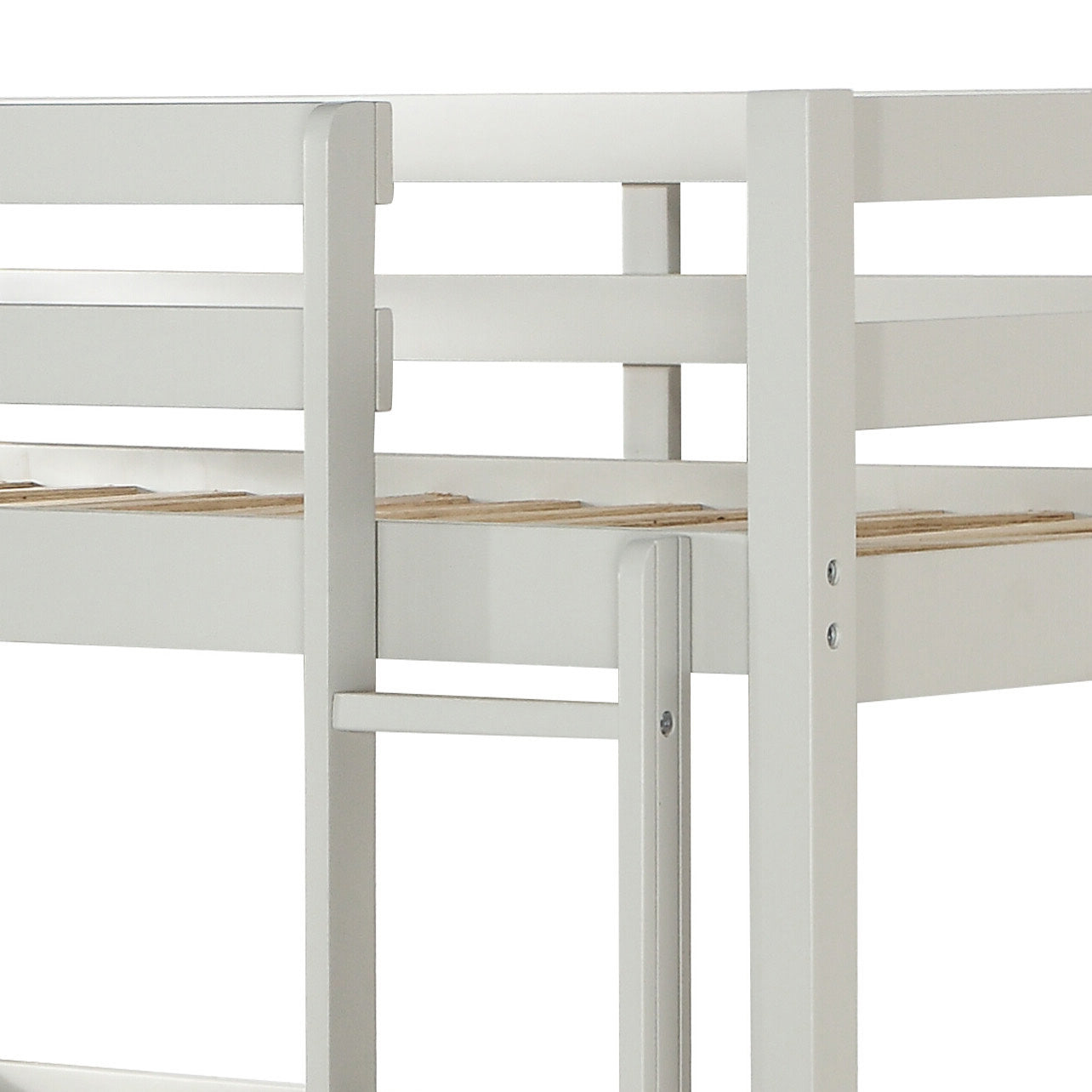 Light Grey Twin Triple Bunk Bed