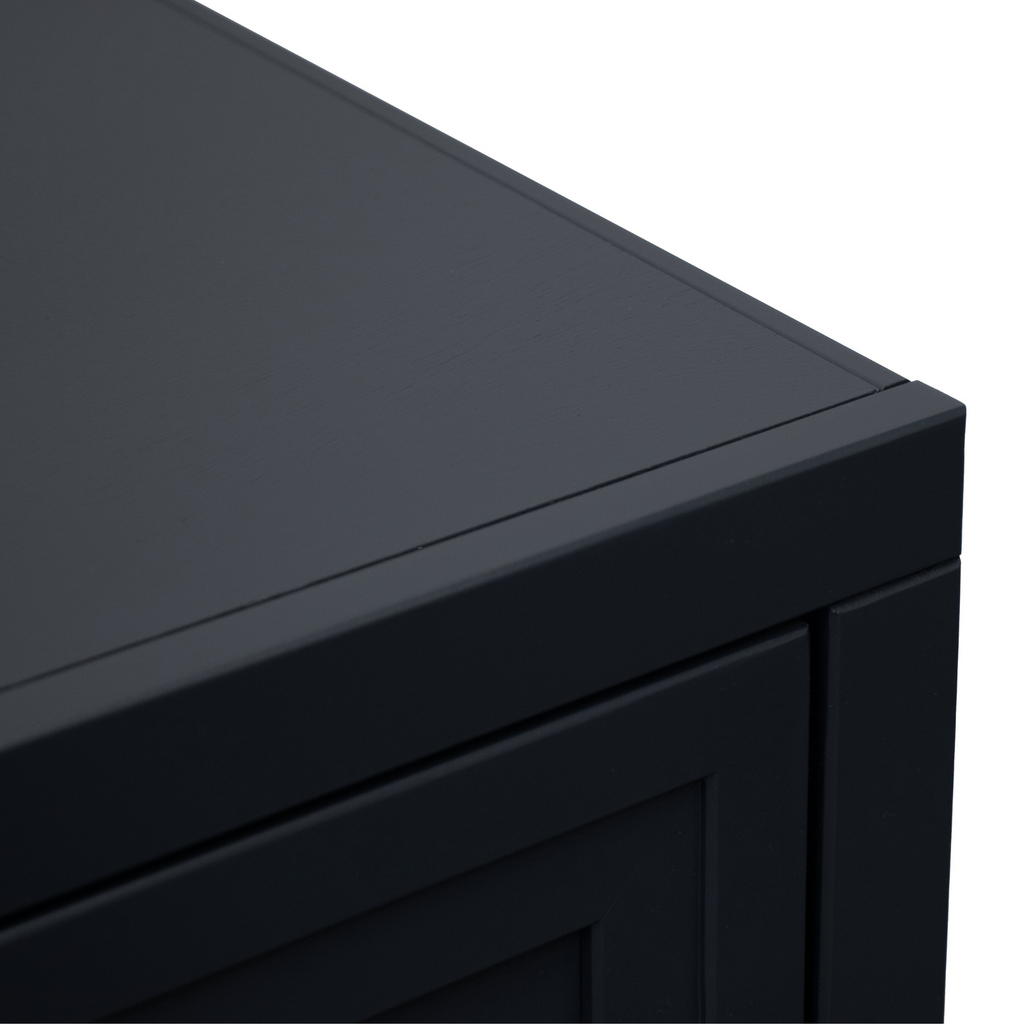 Nora 64 inch Fireplace TV Stand, for TVs up to 85 inches, Black and Whiskey Finish