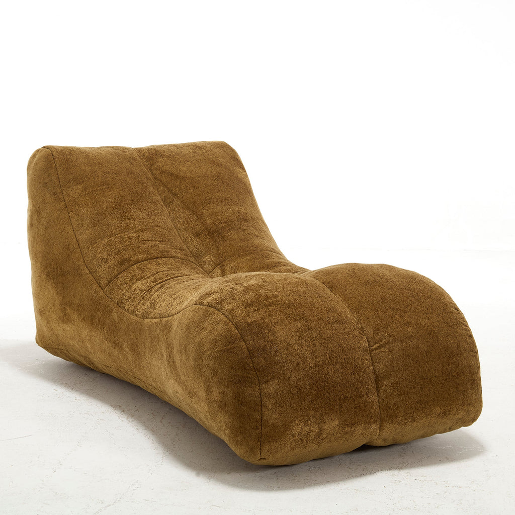 Creative Bean Bag Sofa Chair for Adults with High-Quality Sponge Filling and Polyester Fiber,59x30x23.6 inches