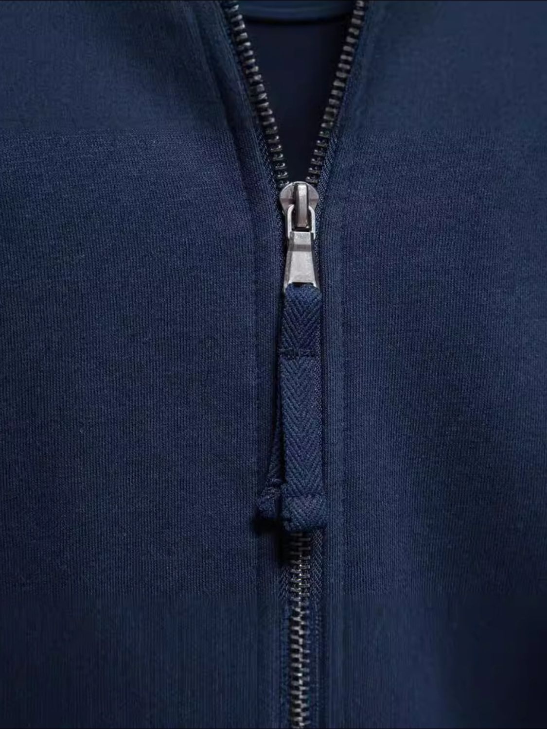 Zip Up Long Sleeve Sweatshirt