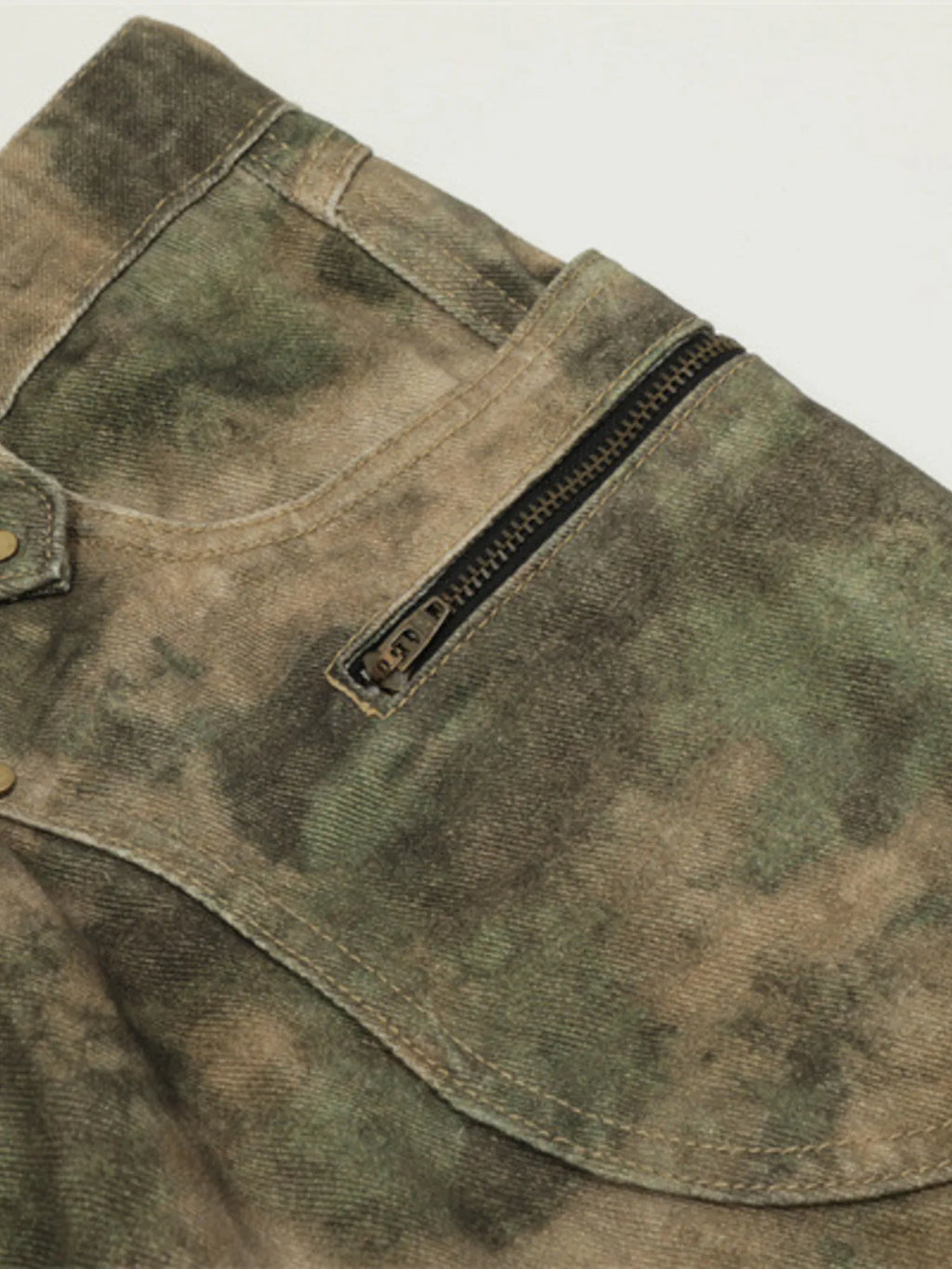 Camouflage Wide Leg Pants